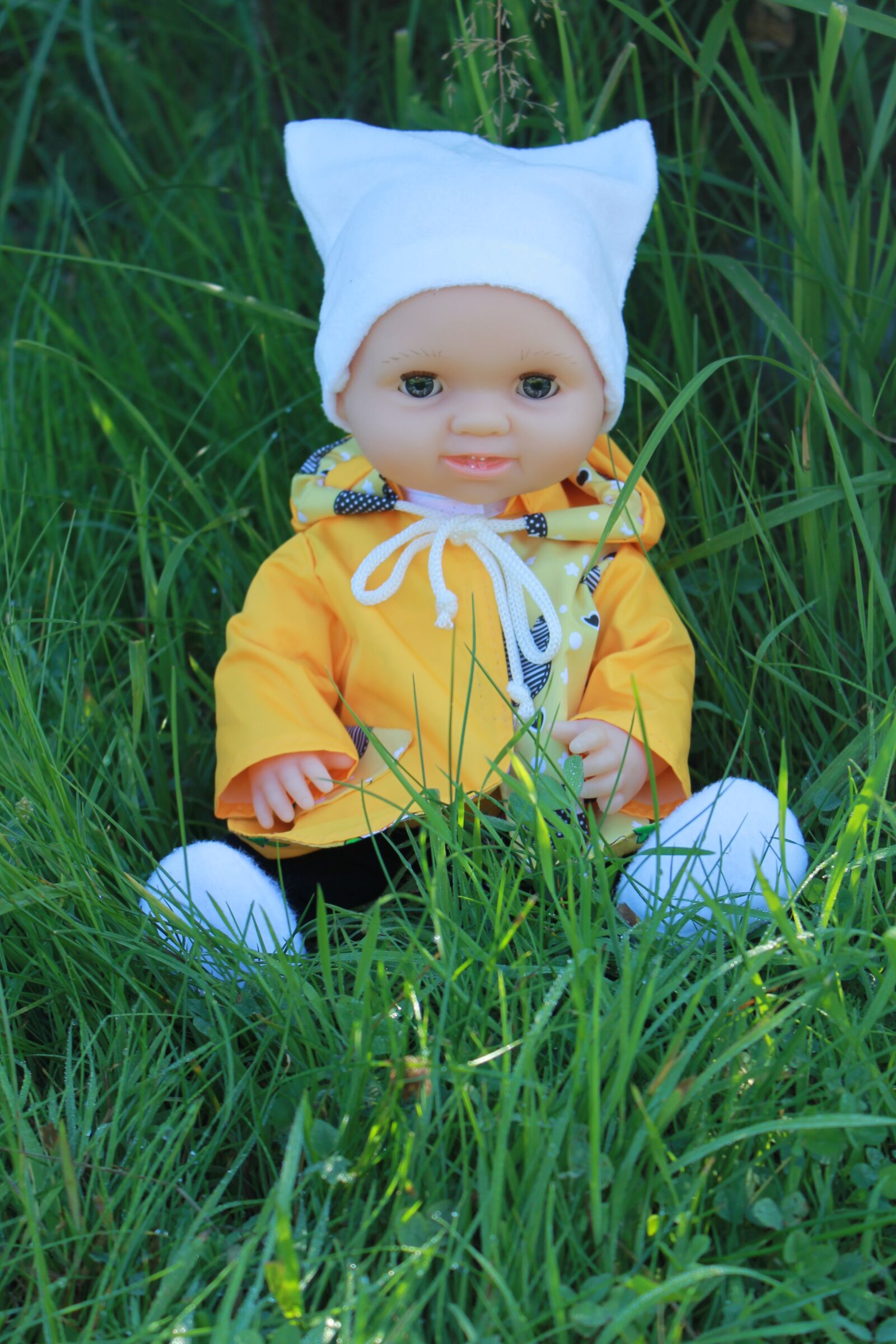 Canon EOS 1100D (EOS Rebel T3 / EOS Kiss X50) sample photo. Bobblehead, grass, toy photography