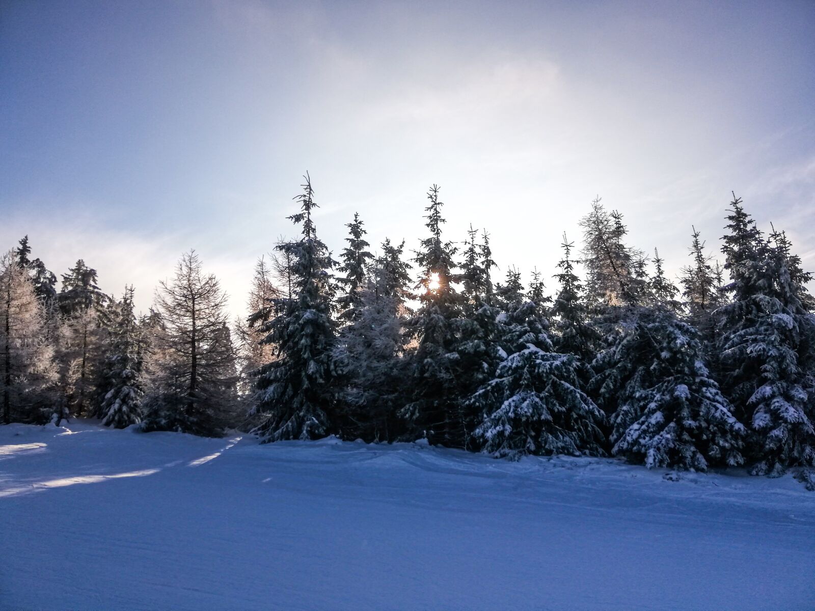 HUAWEI Mate 10 Lite sample photo. Harrachov, snow, winter photography