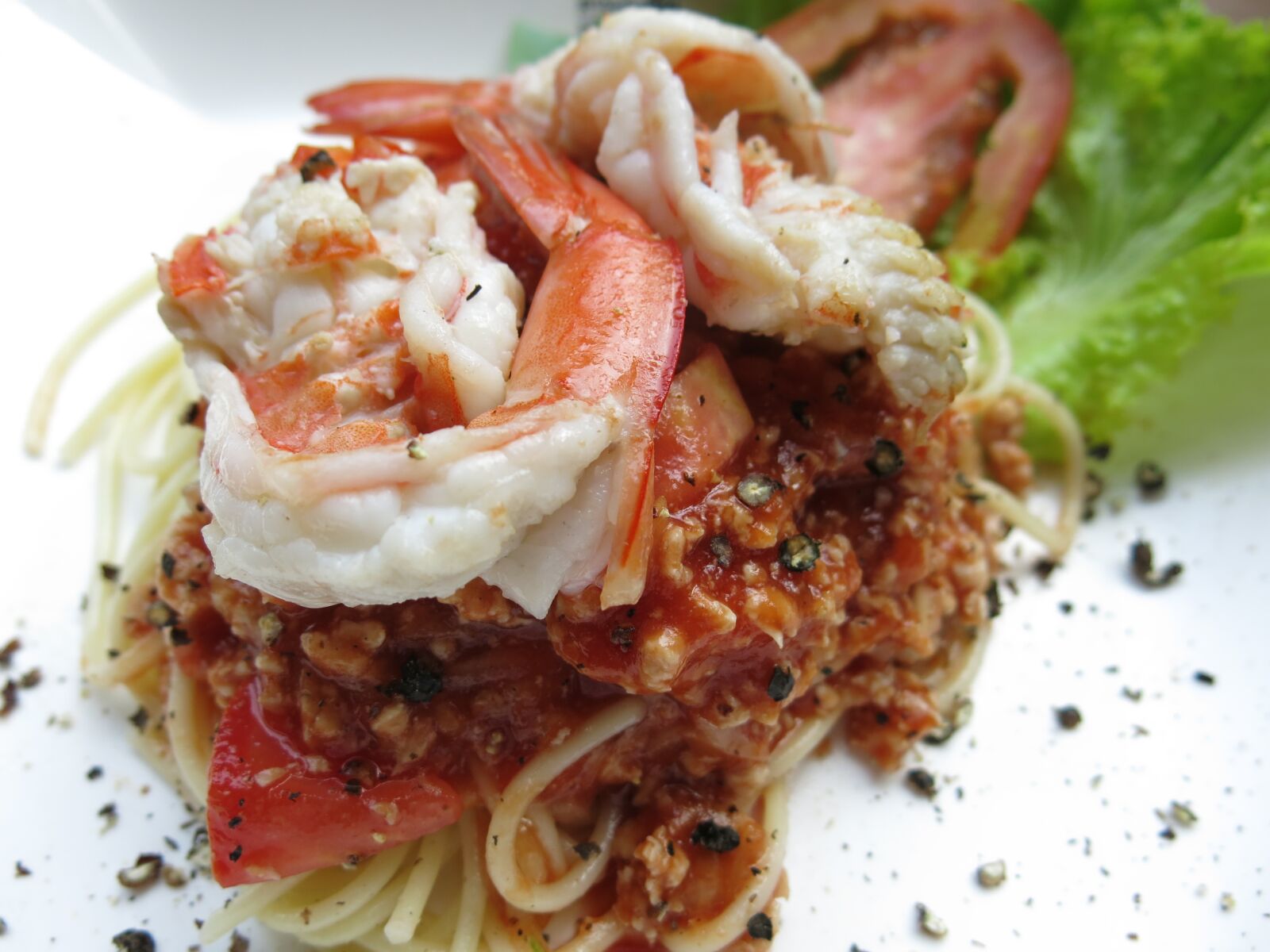 Canon PowerShot G15 sample photo. Spaghetti, food, italian food photography