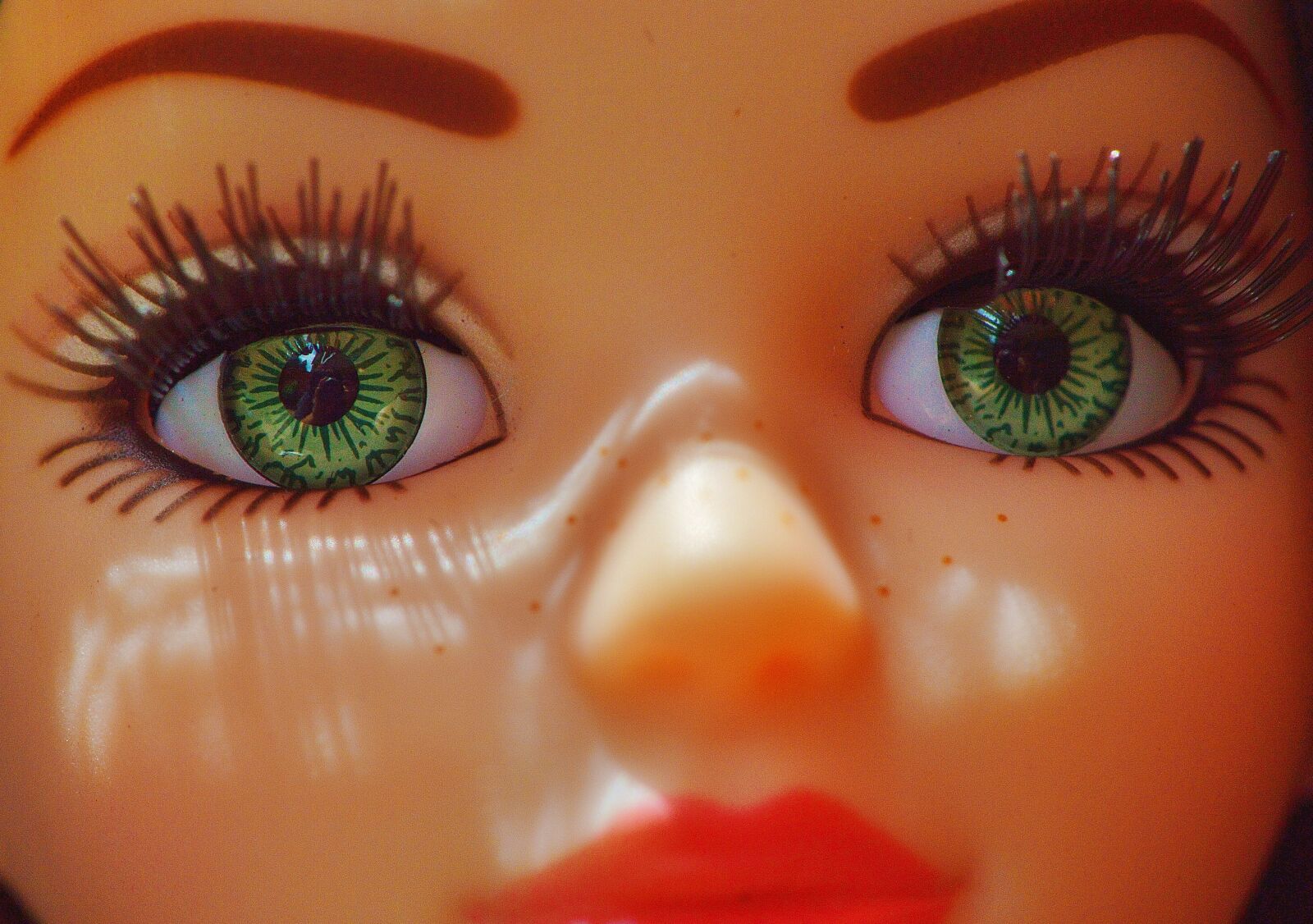 Nikon D3200 sample photo. Girl, doll, eyes photography