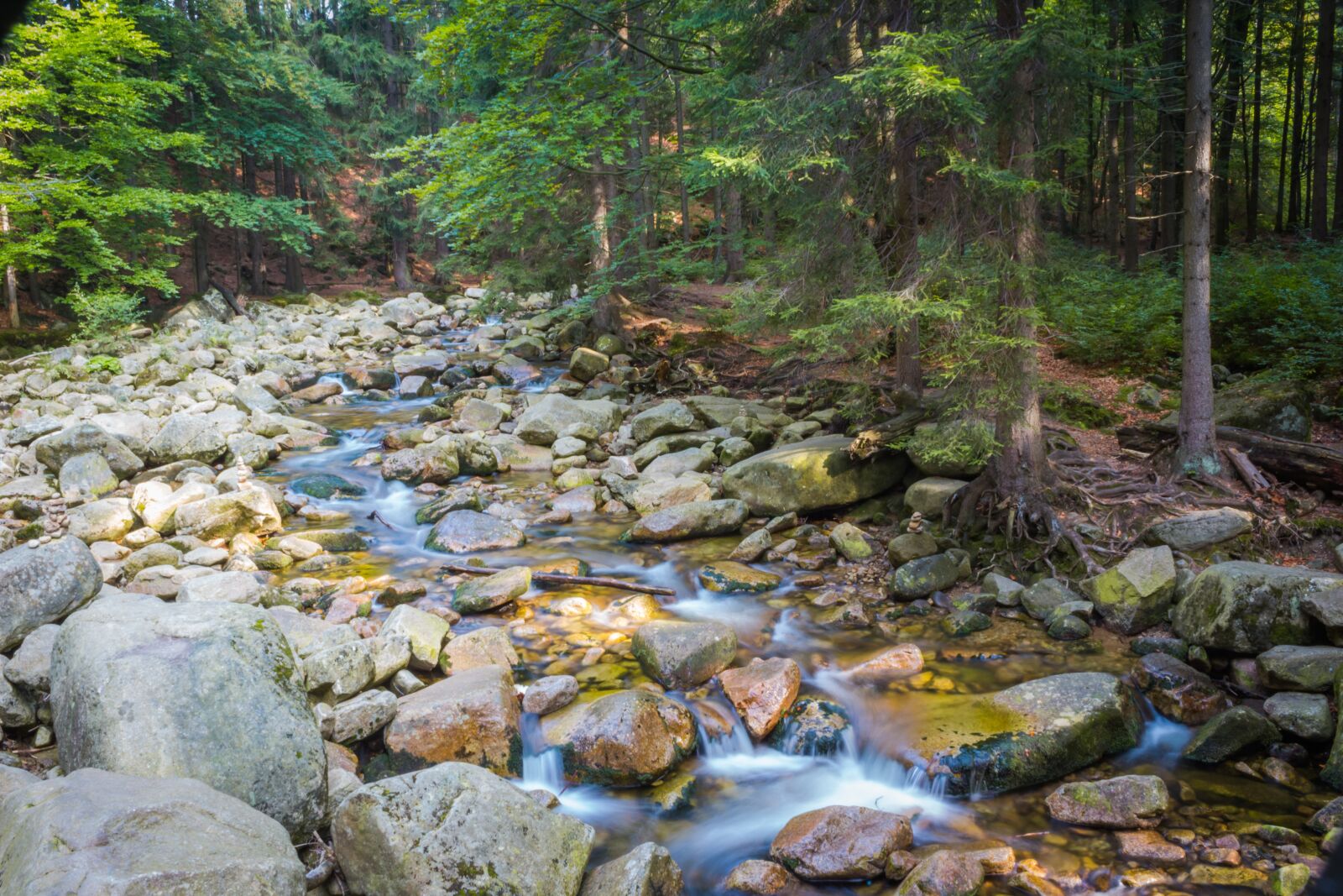Canon EOS 100D (EOS Rebel SL1 / EOS Kiss X7) sample photo. River, mumlava, stones photography