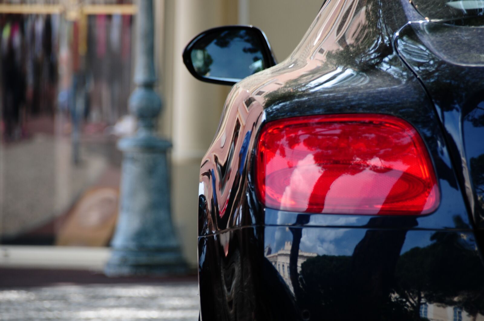 Nikon D300S sample photo. Car, back, luxury photography