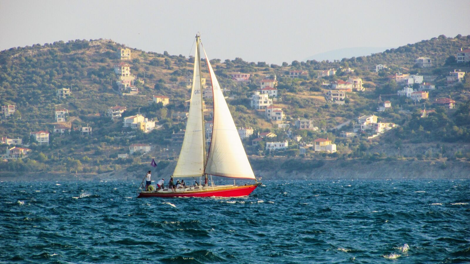Canon PowerShot SX400 IS sample photo. Sailing boat, sea, summer photography