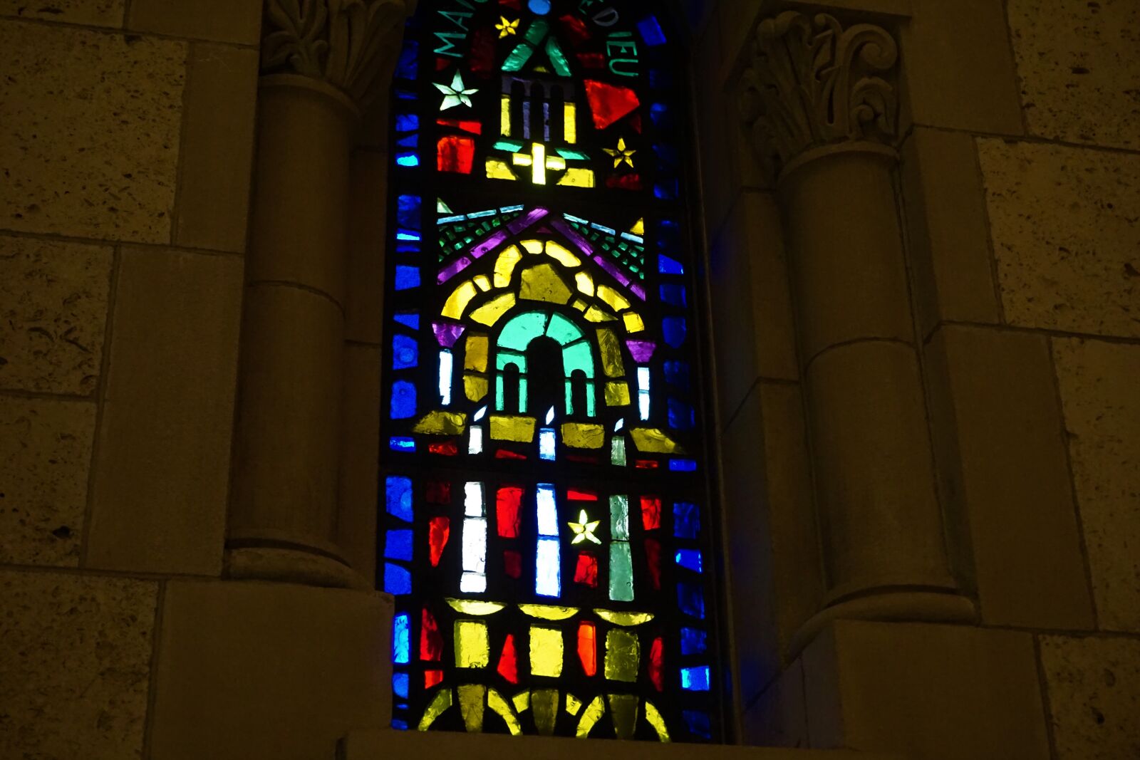 Sony a6000 sample photo. Church, stained, glass photography