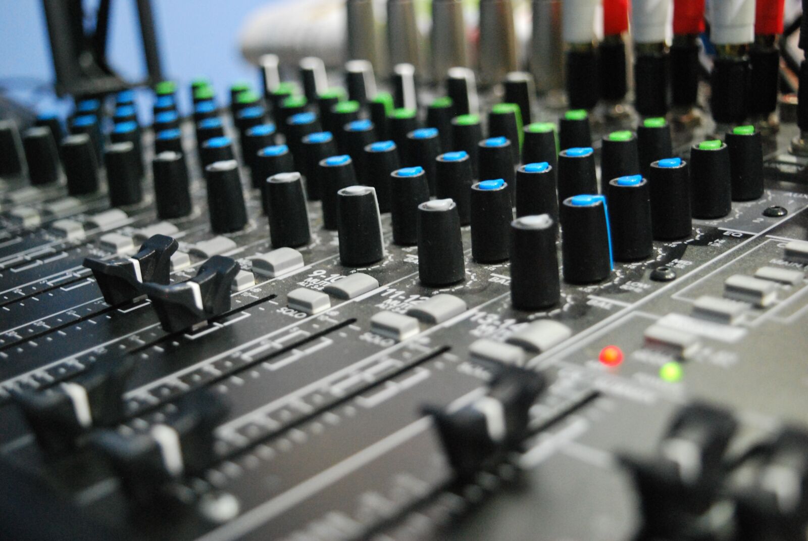 Nikon D60 sample photo. Console, sound, speaker photography