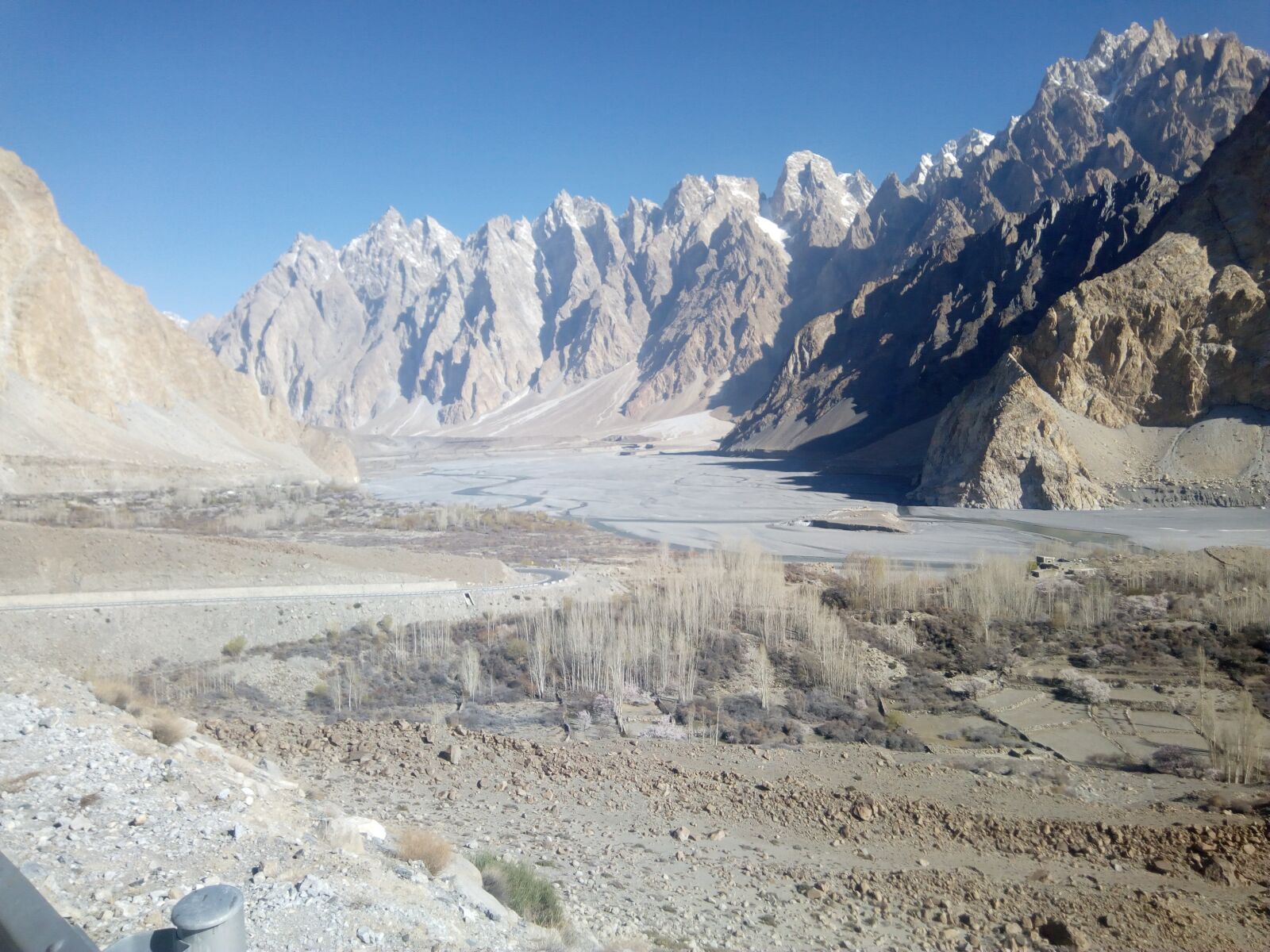 Infinix HOT 4 sample photo. Passu cones, hunza, pakistan photography