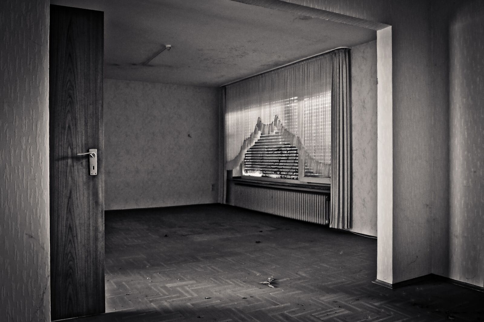Olympus OM-D E-M10 sample photo. Lost places, window, old photography