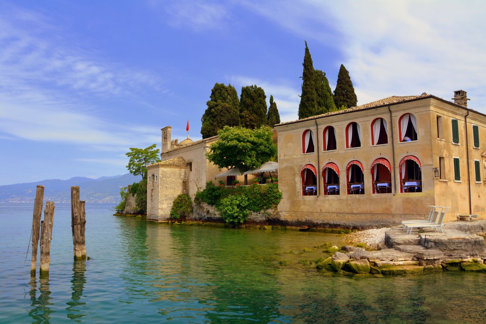 Nikon D7100 sample photo. Villa, lake, garda photography