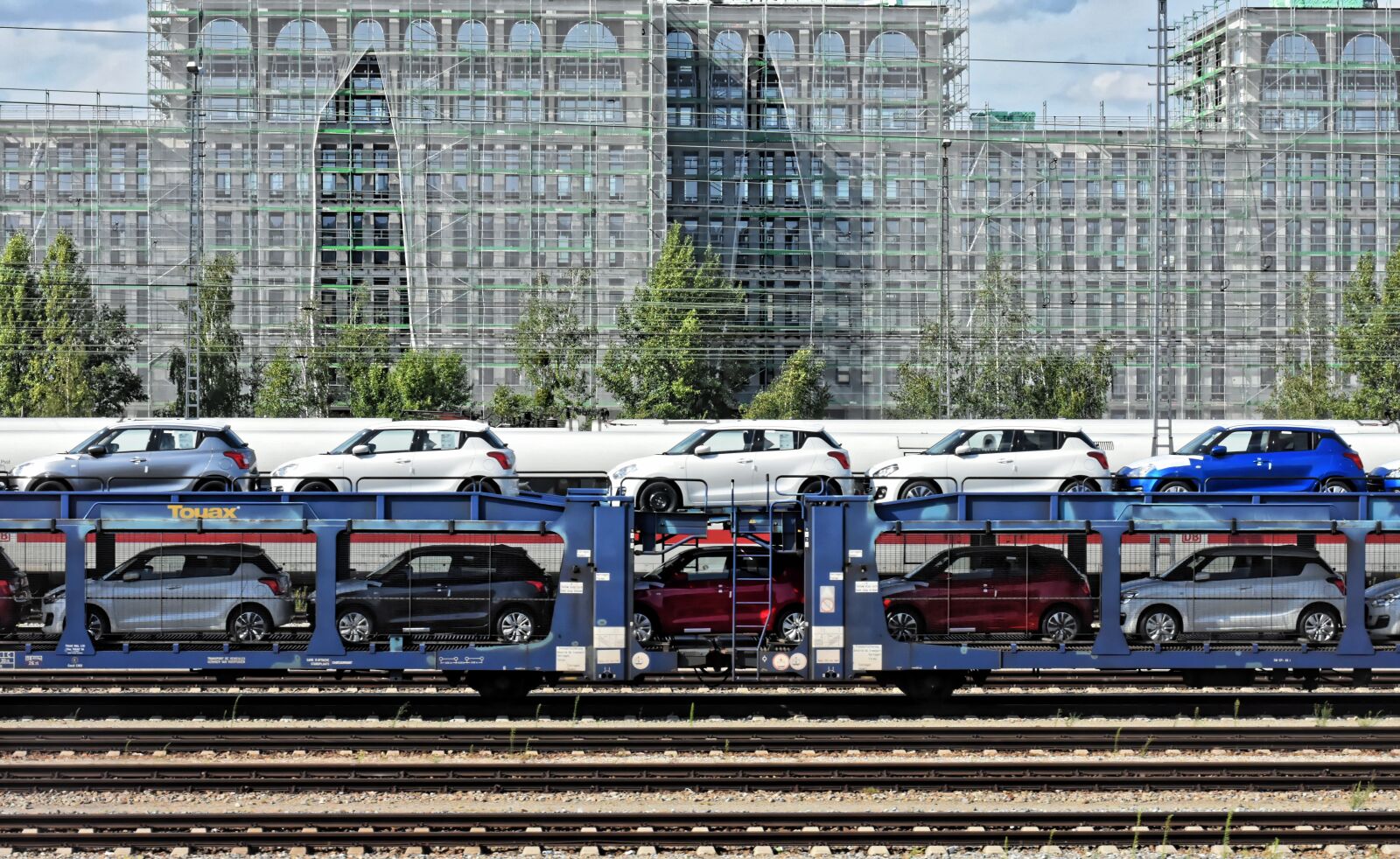 Nikon D7200 sample photo. Autotransport, train, rail photography