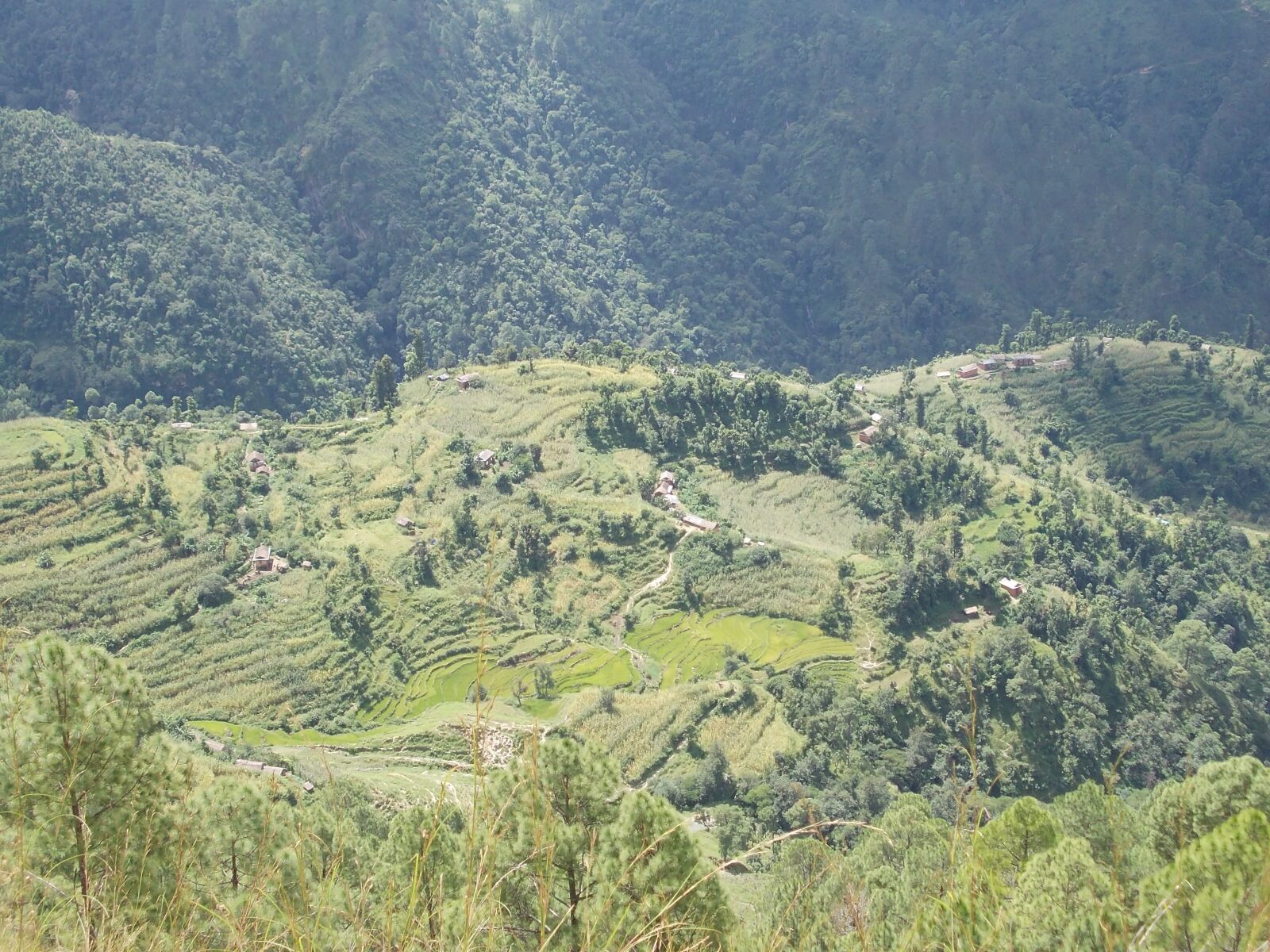 Nikon COOLPIX L23 sample photo. The village, nepal, himalaya photography
