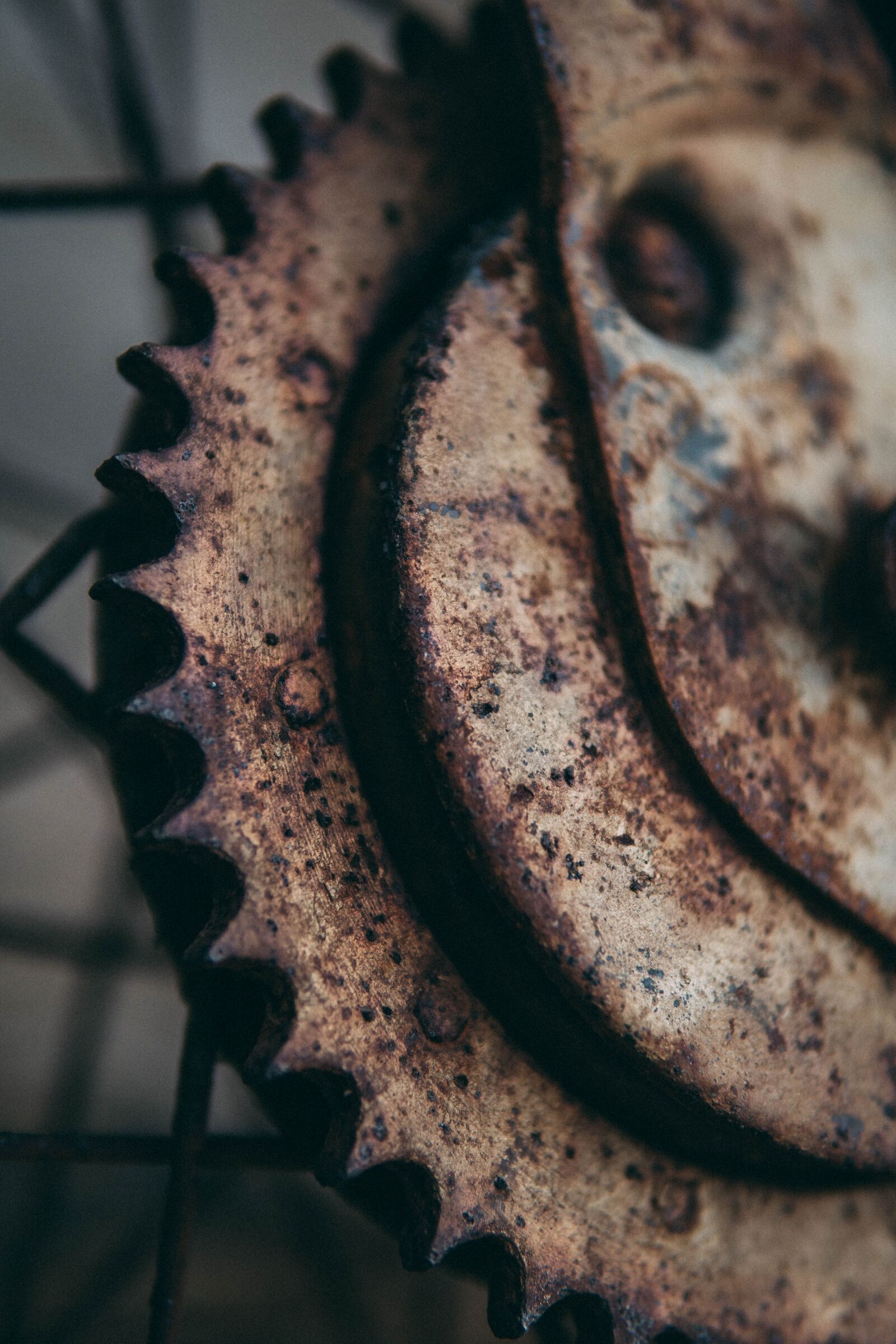 Sony a6500 sample photo. Wheel, bike photography