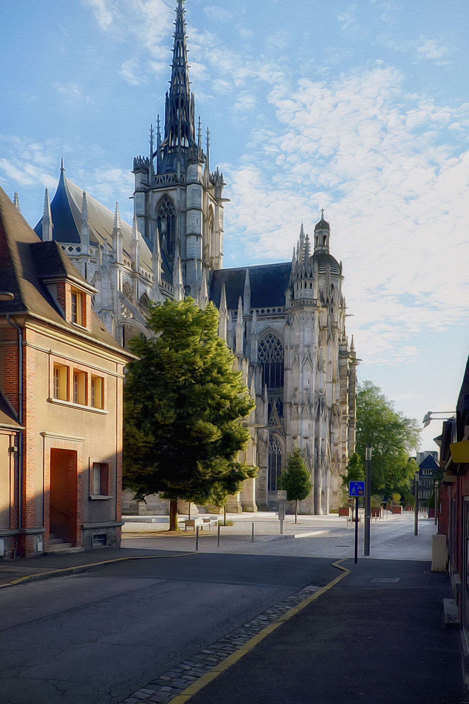 Nikon D3300 sample photo. France, normandy, cathedral photography