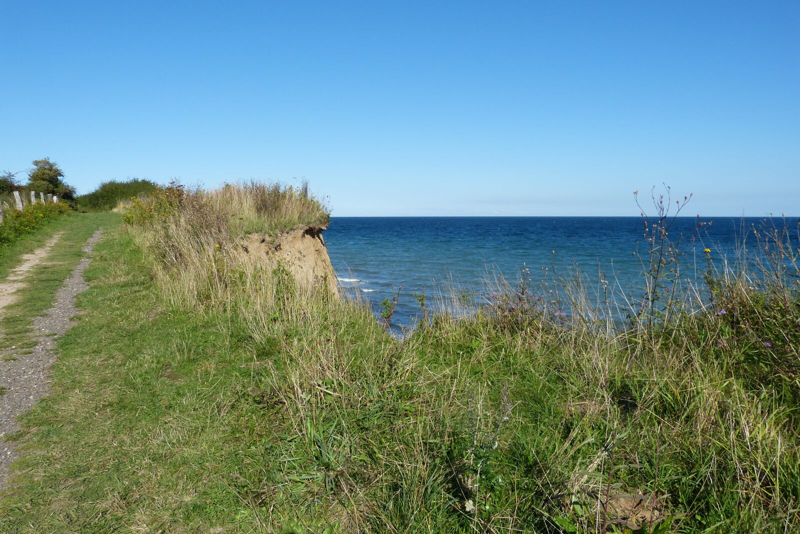 Panasonic Lumix DMC-FZ150 sample photo. Baltic sea, cliff, coast photography