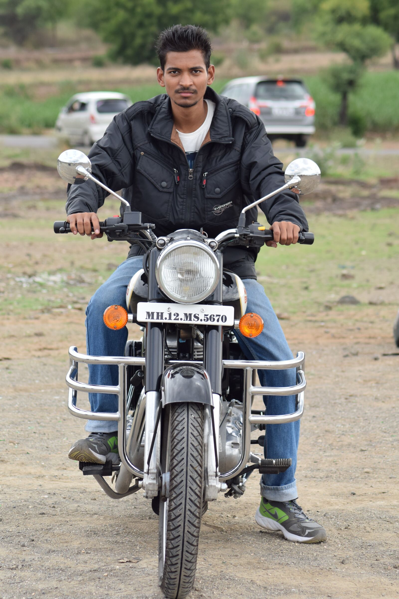 Nikon D3300 sample photo. Bike, man, hurry photography