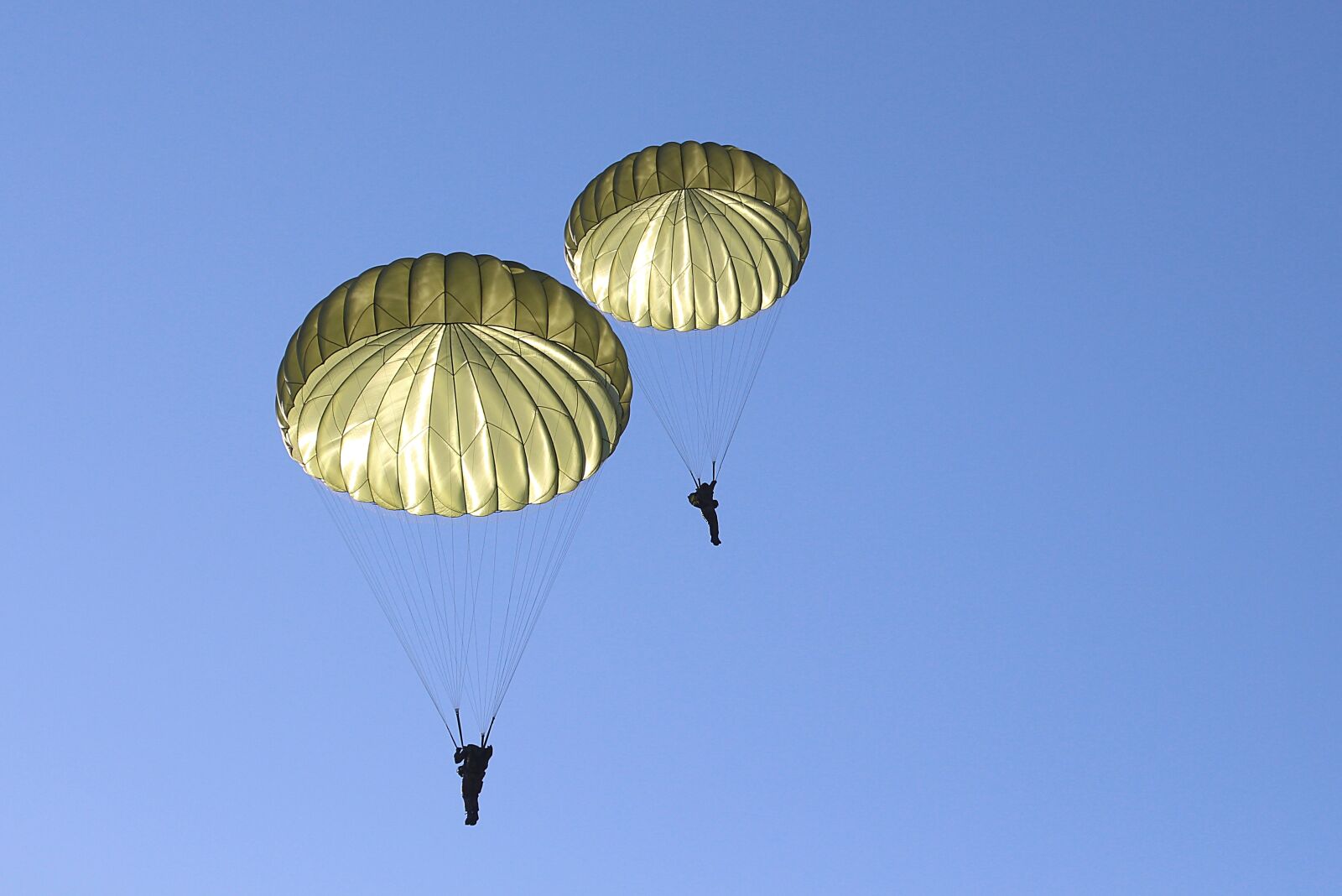 Canon EOS 700D (EOS Rebel T5i / EOS Kiss X7i) sample photo. Fallschime, parachutist, jump photography