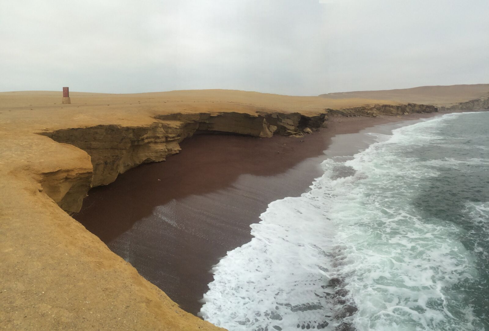 iPhone 5s back camera 4.12mm f/2.2 sample photo. Pelican, ballestas islands, paracas photography