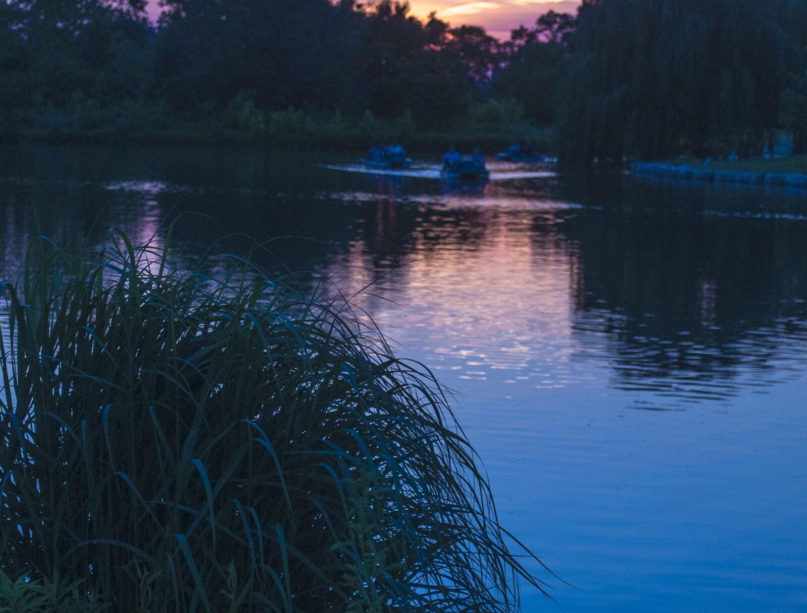 Nikon D5000 sample photo. The scenery, lake, boat photography