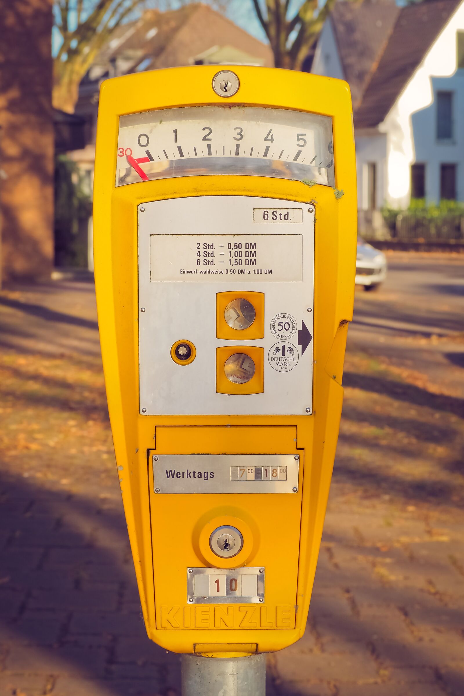 Olympus OM-D E-M10 sample photo. Park, parking meter, old photography