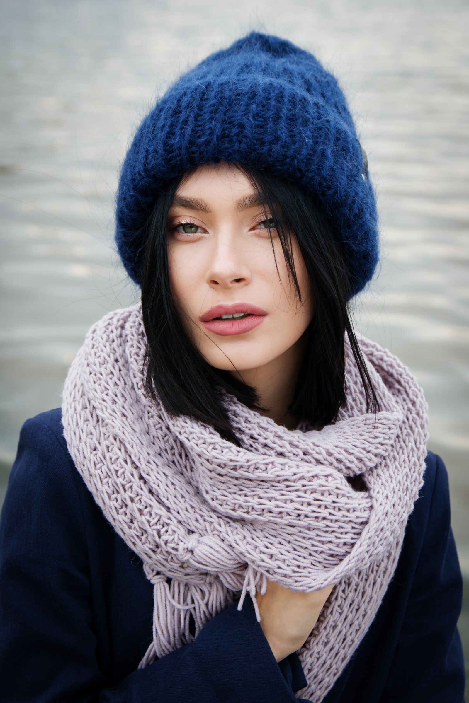 Canon EOS 70D sample photo. Girl, brunette, sea photography