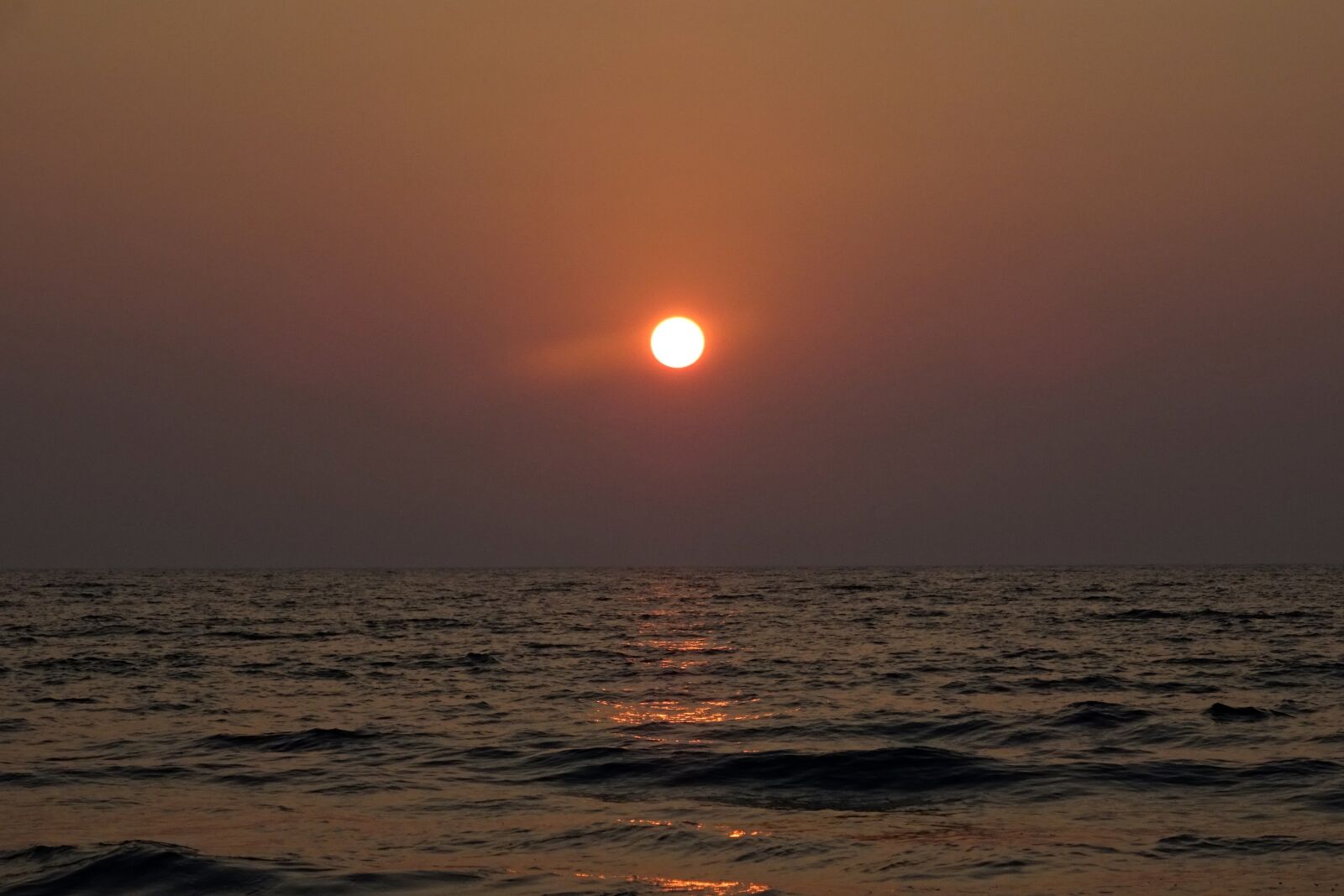 Sony DSC-HX60V sample photo. Sunset, sun, setting photography