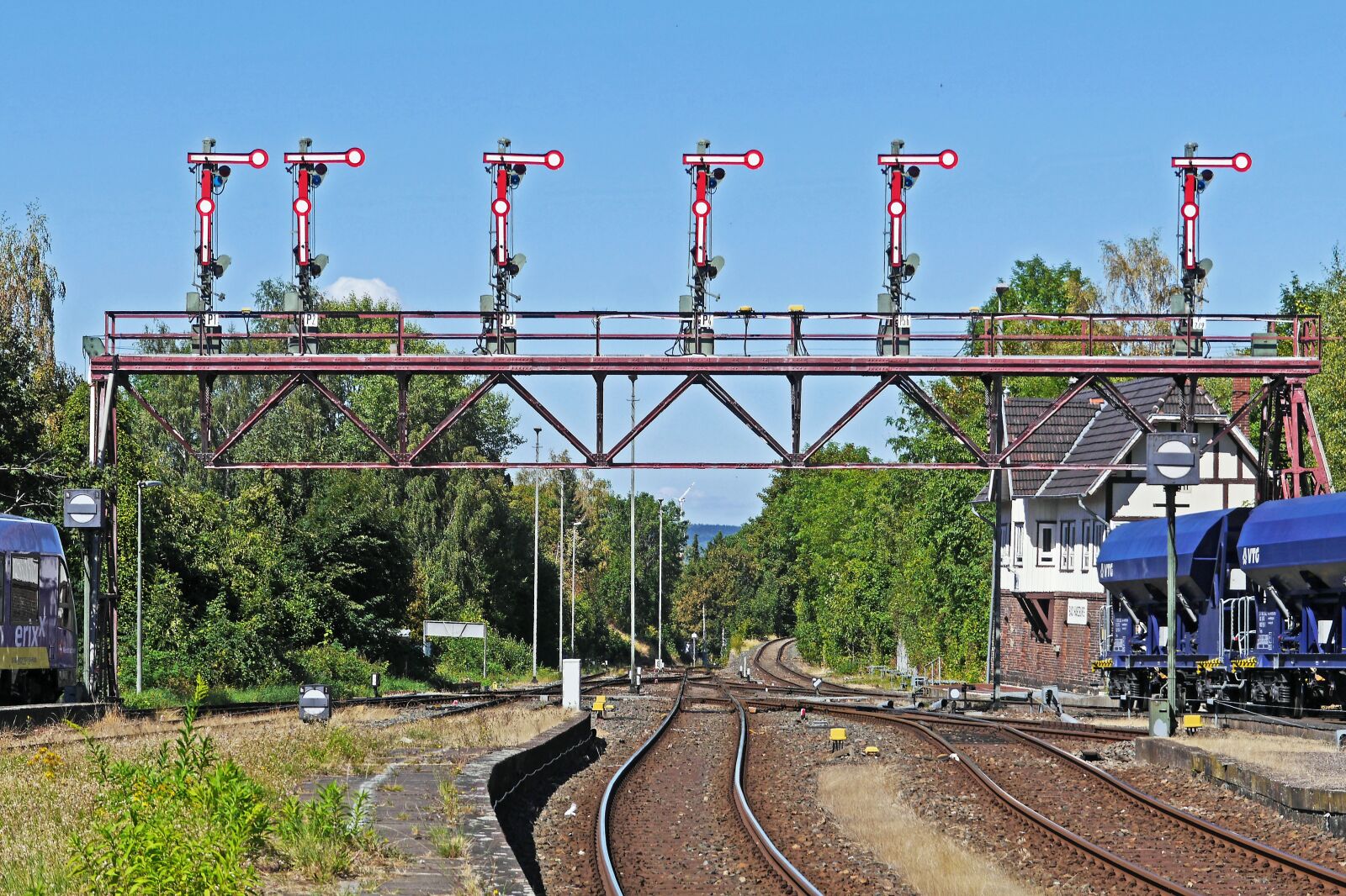 Panasonic Lumix DMC-GH3 sample photo. Gantry, bad harzburg, famous photography