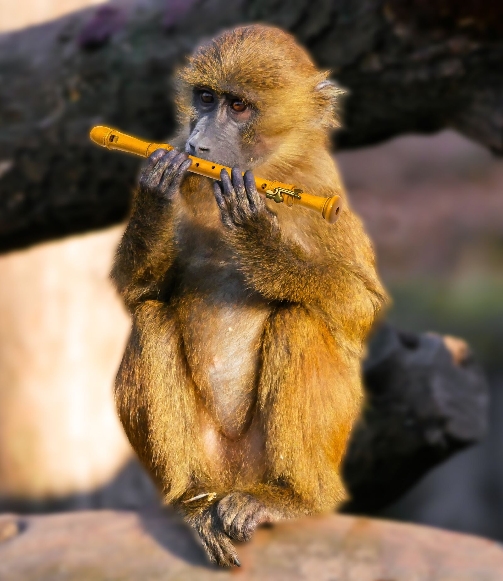Panasonic DMC-G70 sample photo. Animal, monkey, baboon photography