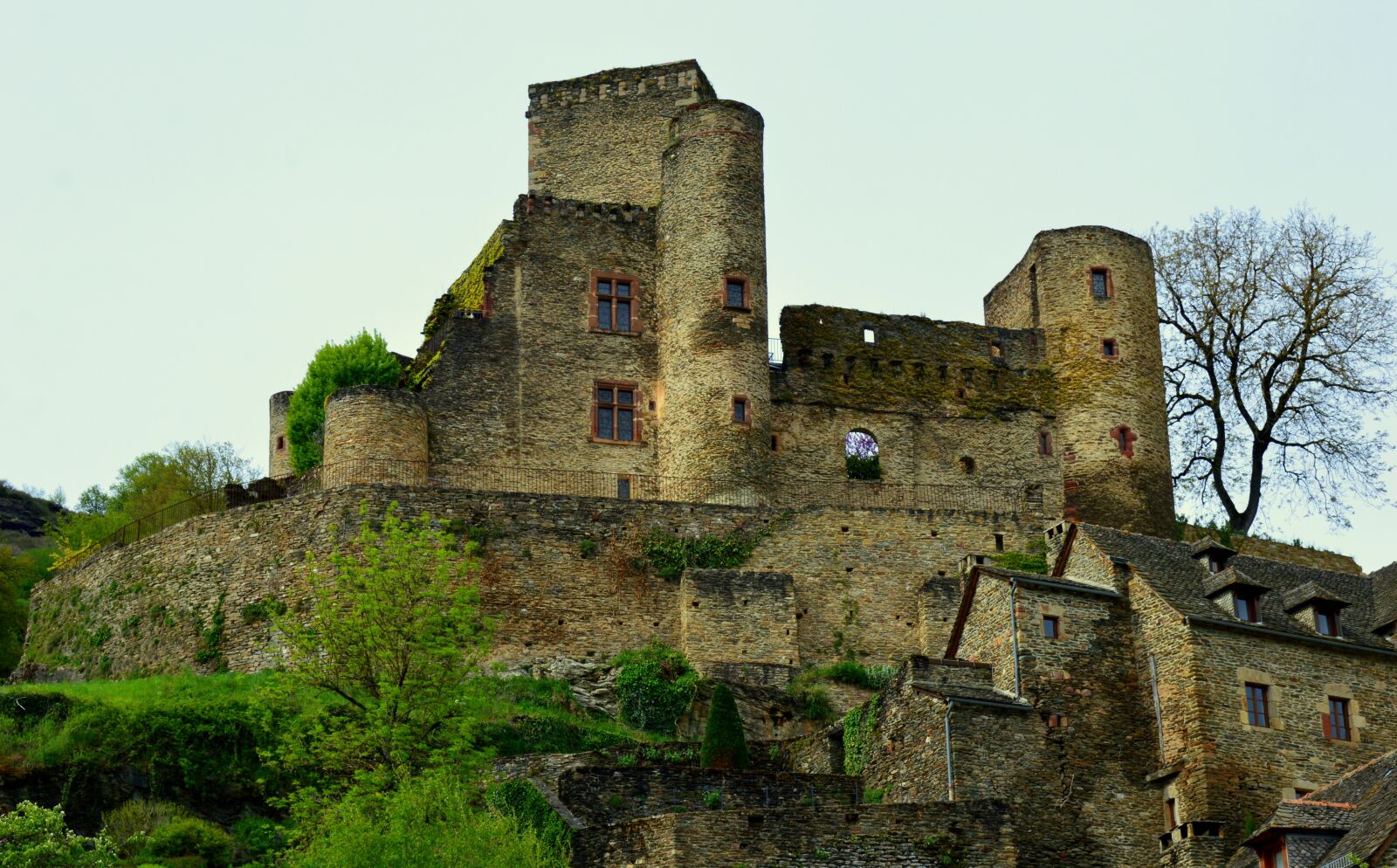 Nikon D3200 sample photo. Castle, belcastel, aveyron photography