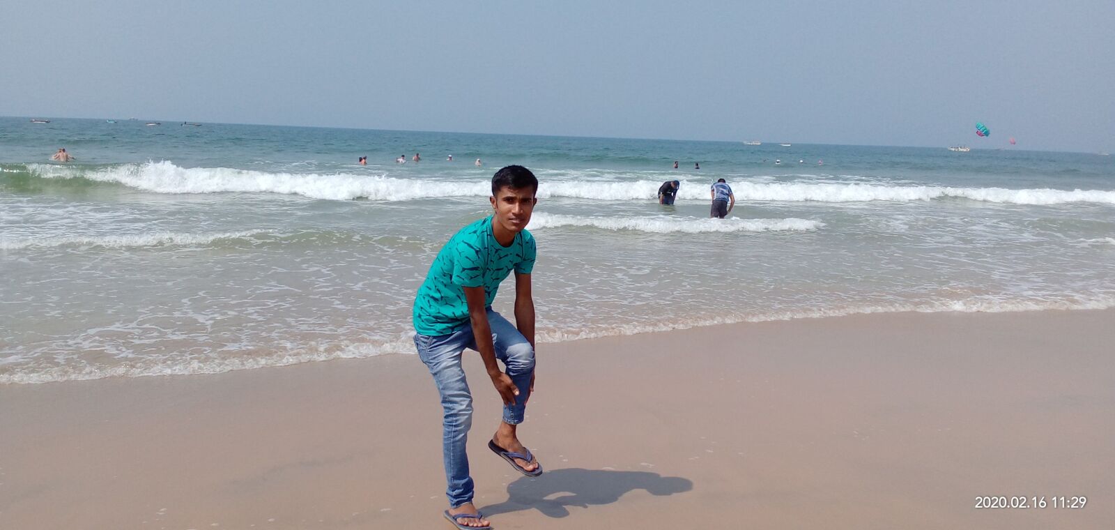 vivo 1908 sample photo. Beach, sea bank, sea photography
