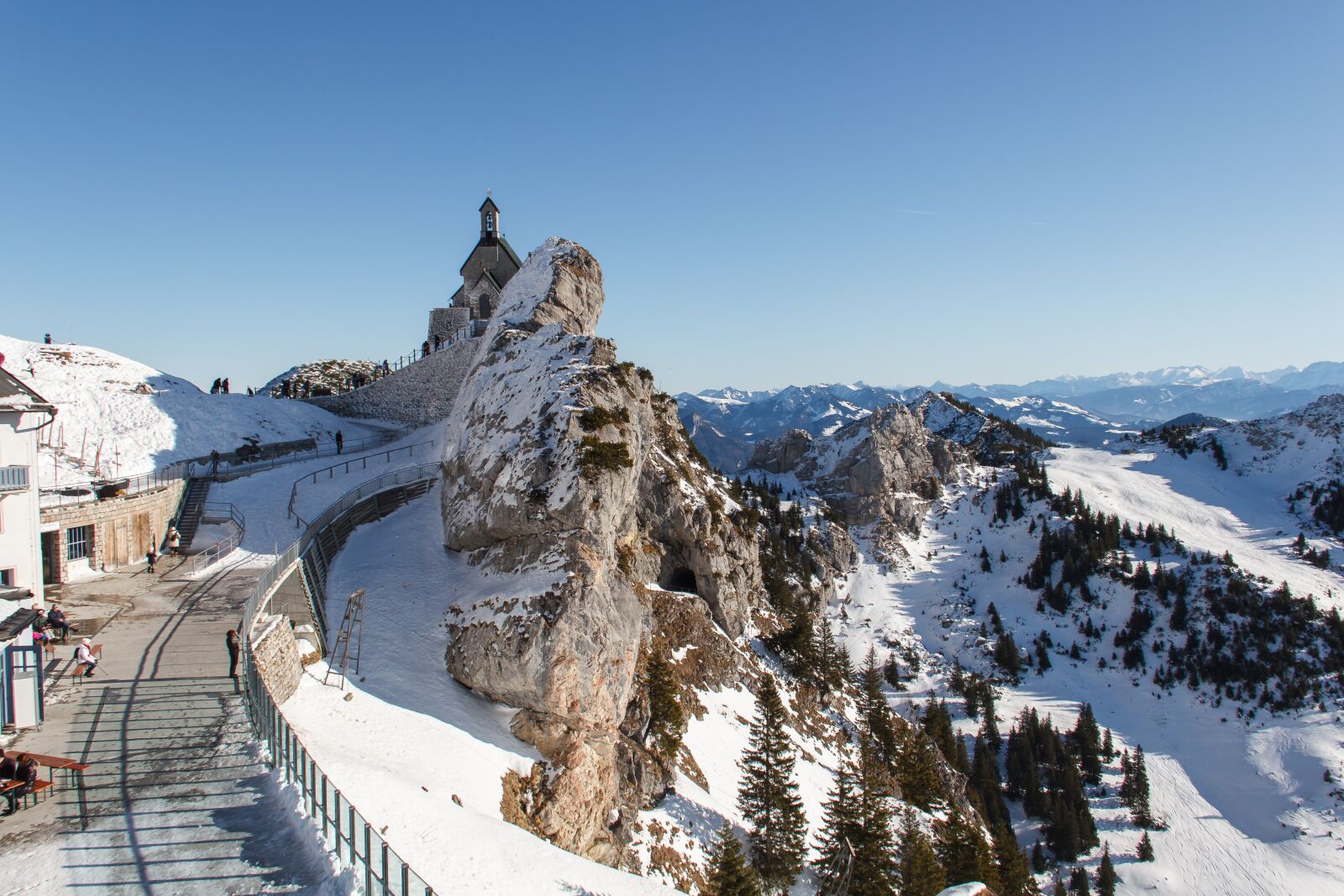 Canon EF-S 18-135mm F3.5-5.6 IS sample photo. Wendelstein, bavaria, mountain photography