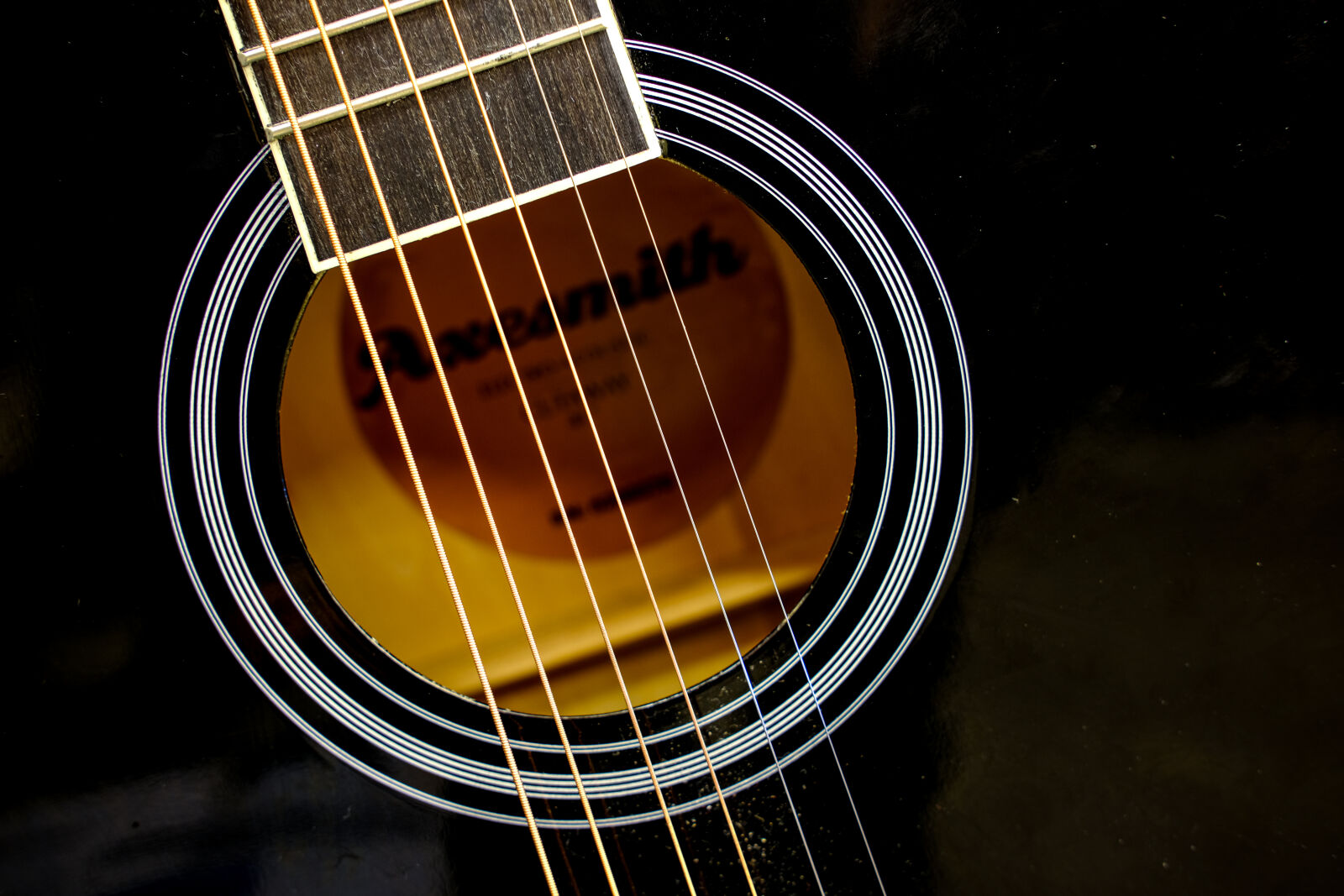 Fujifilm XC 35mm F2 sample photo. Guitar detail photography