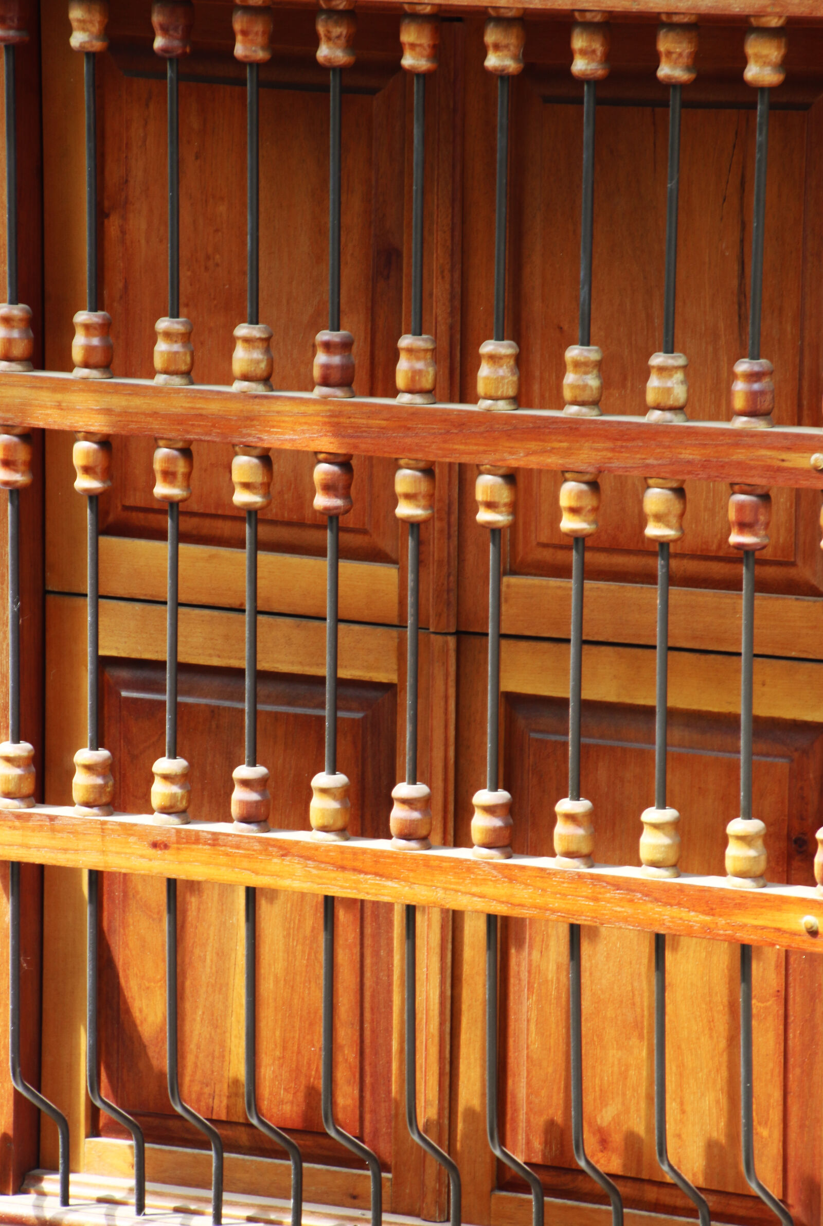 Canon EOS 7D Mark II sample photo. Gates, house, security, shutters photography
