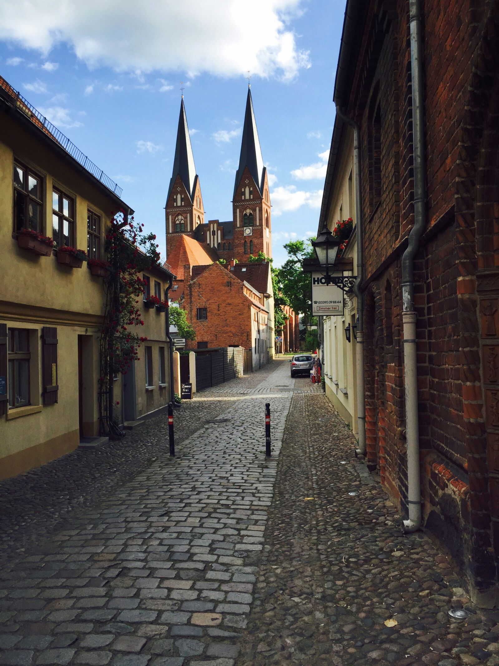 Apple iPhone 6 sample photo. Neuruppin, fontane-city, poet photography