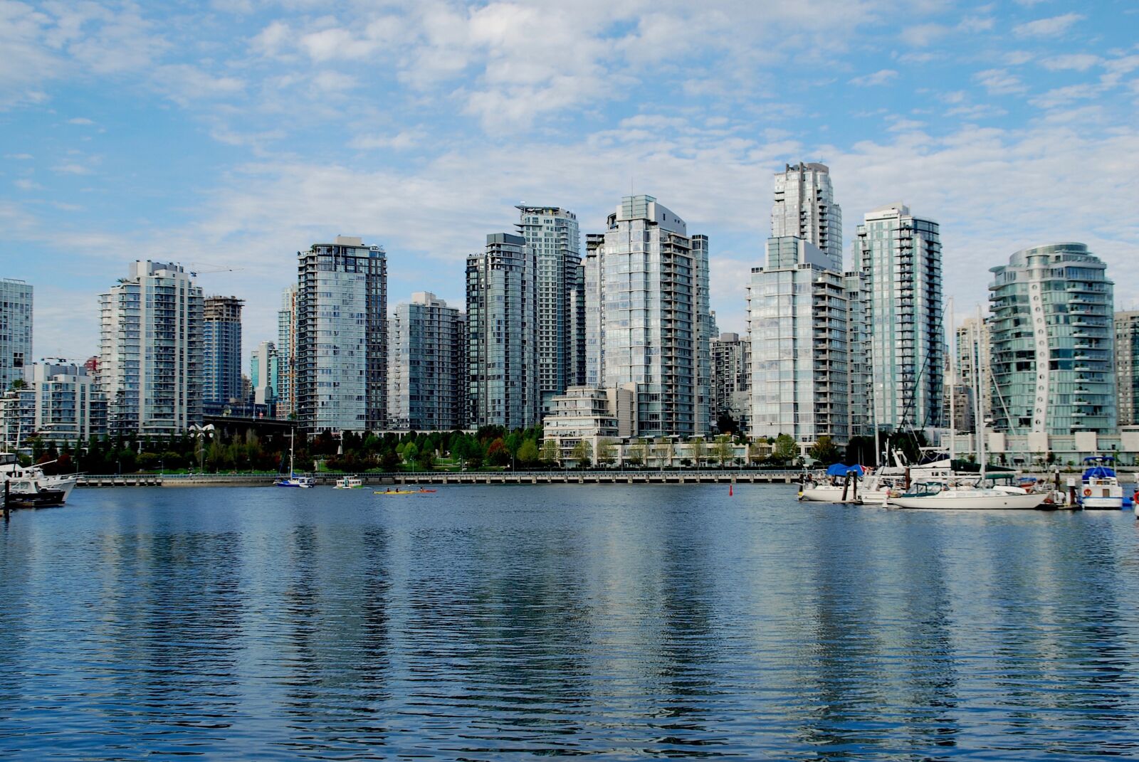 Nikon D60 sample photo. Vancouver, british columbia, skyscrapers photography