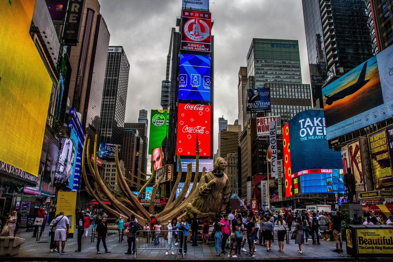Tamron SP AF 17-50mm F2.8 XR Di II LD Aspherical (IF) sample photo. New york, time square photography