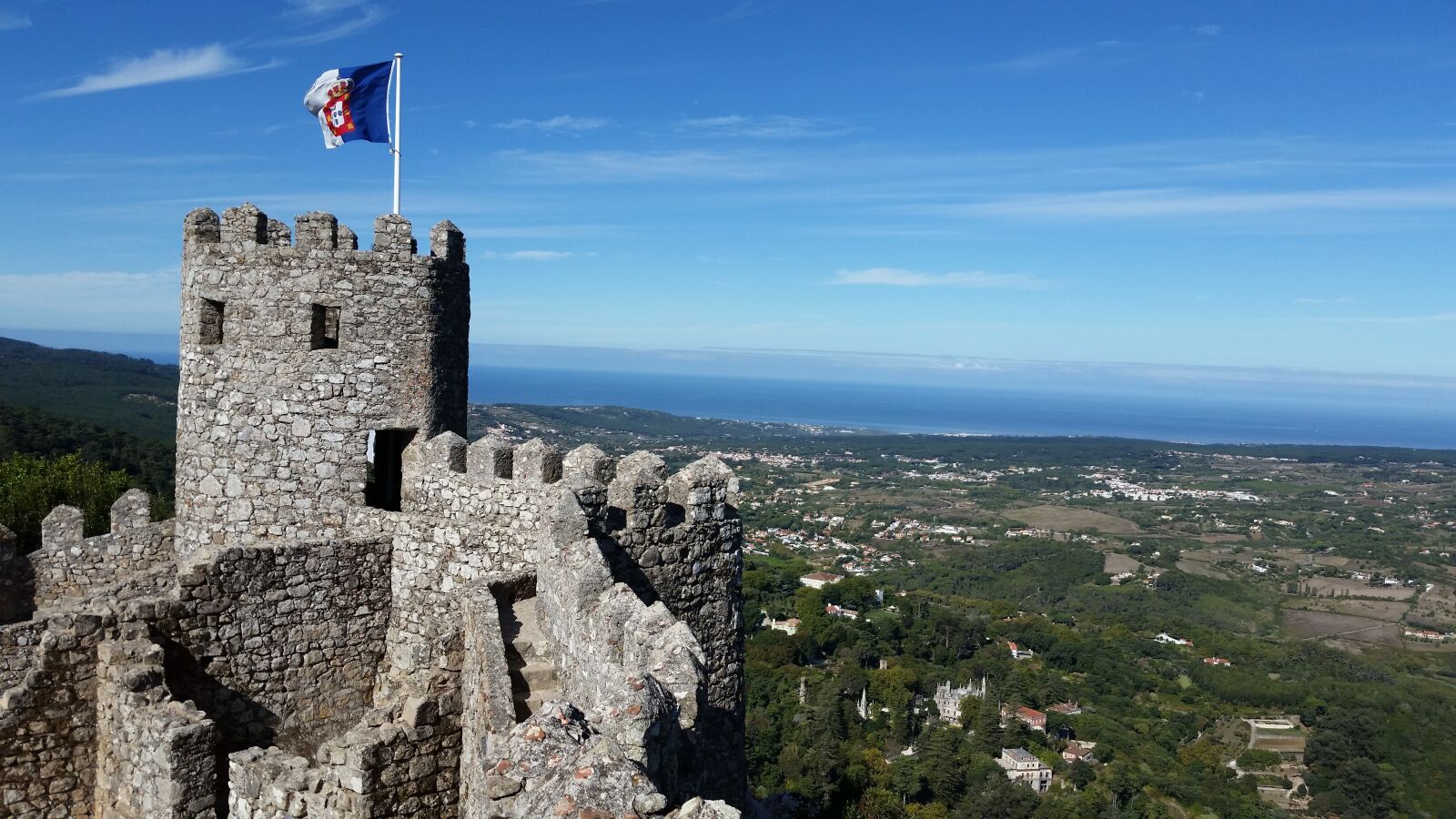 Samsung Galaxy S5 sample photo. Castle, landscape, portugal photography