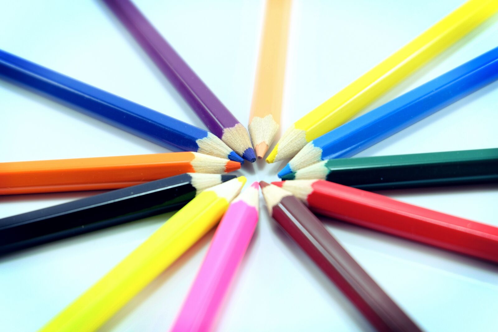 Fujifilm XC 16-50mm F3.5-5.6 OIS II sample photo. Colored pencil, colorful, color photography