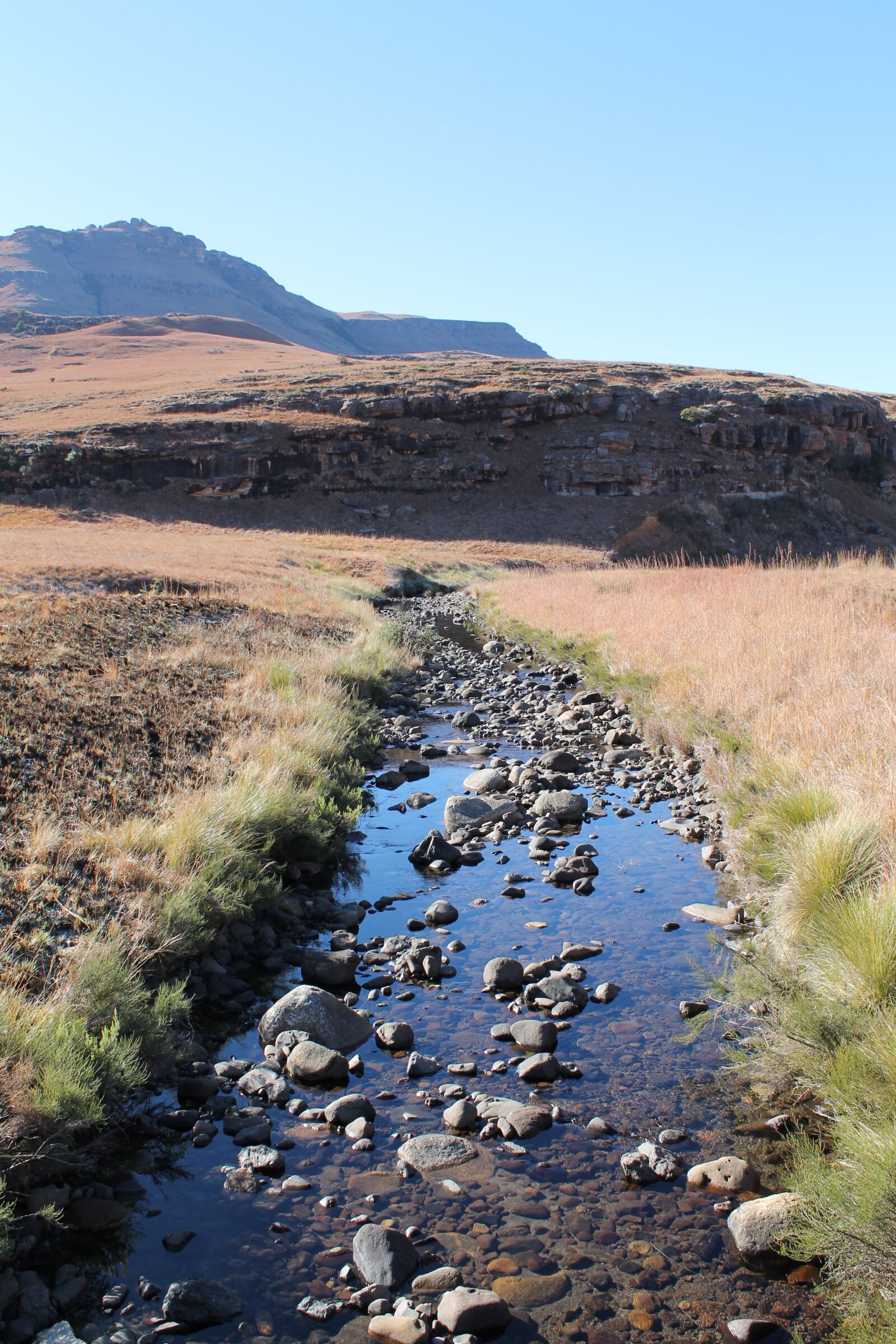 Canon EOS 1100D (EOS Rebel T3 / EOS Kiss X50) sample photo. River, mountains, drakensberg photography