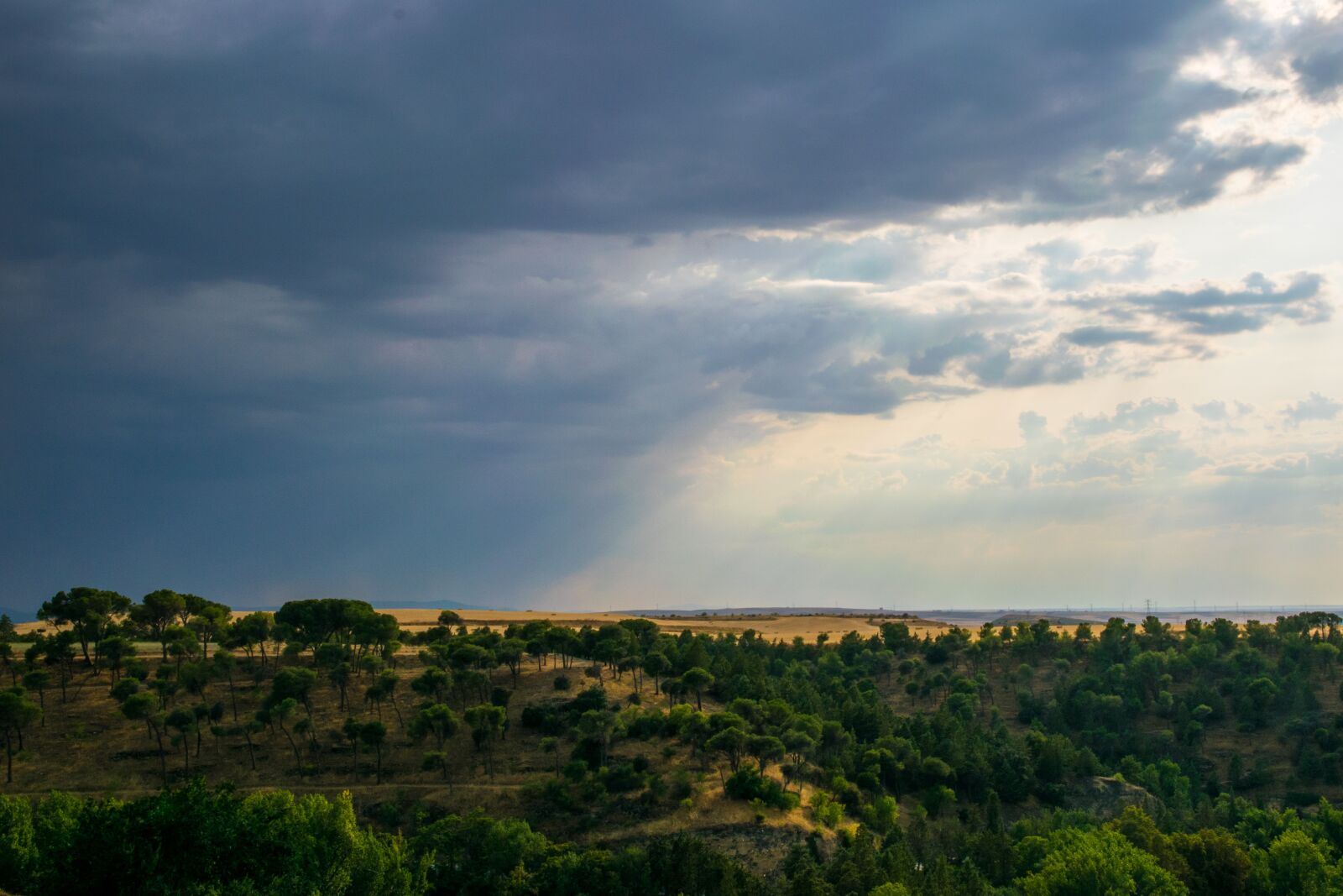 Nikon D5300 sample photo. Segovia, sunset, rain photography