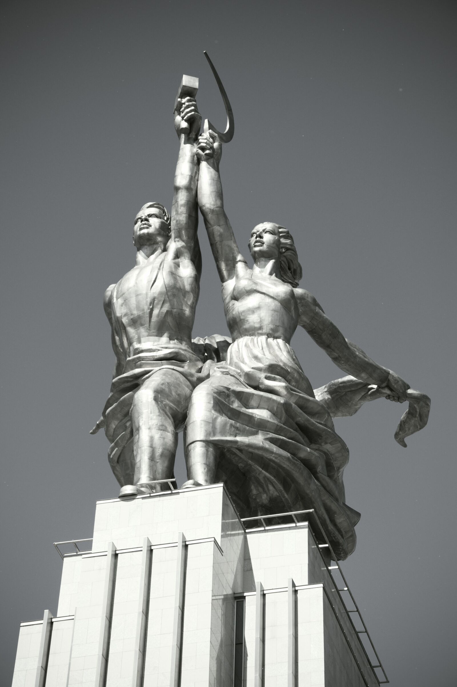 Nikon D90 sample photo. Worker and kolkhoz woman photography