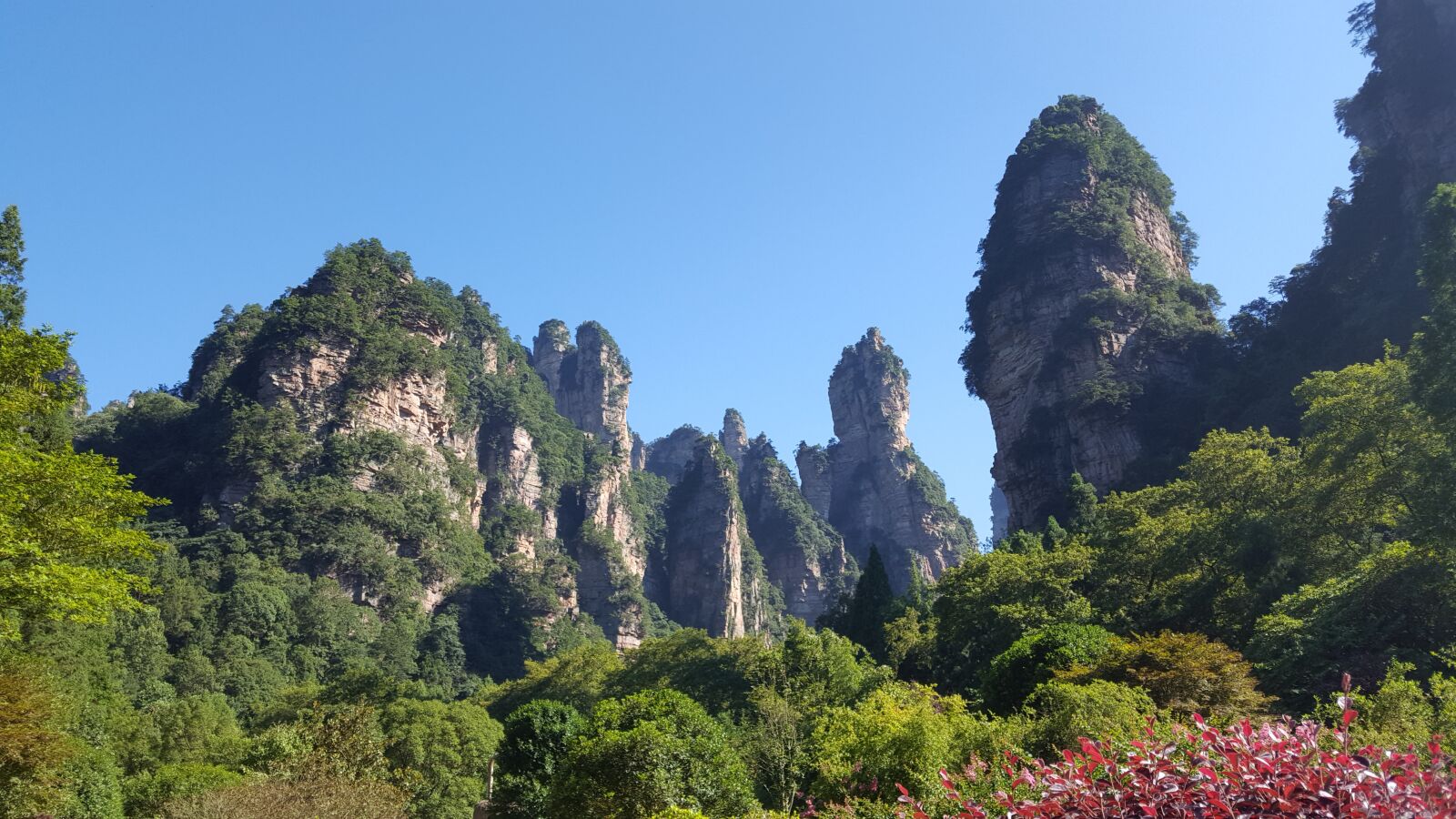 Samsung Galaxy S6 sample photo. Zhangjiajie, natural beauty, mountain photography