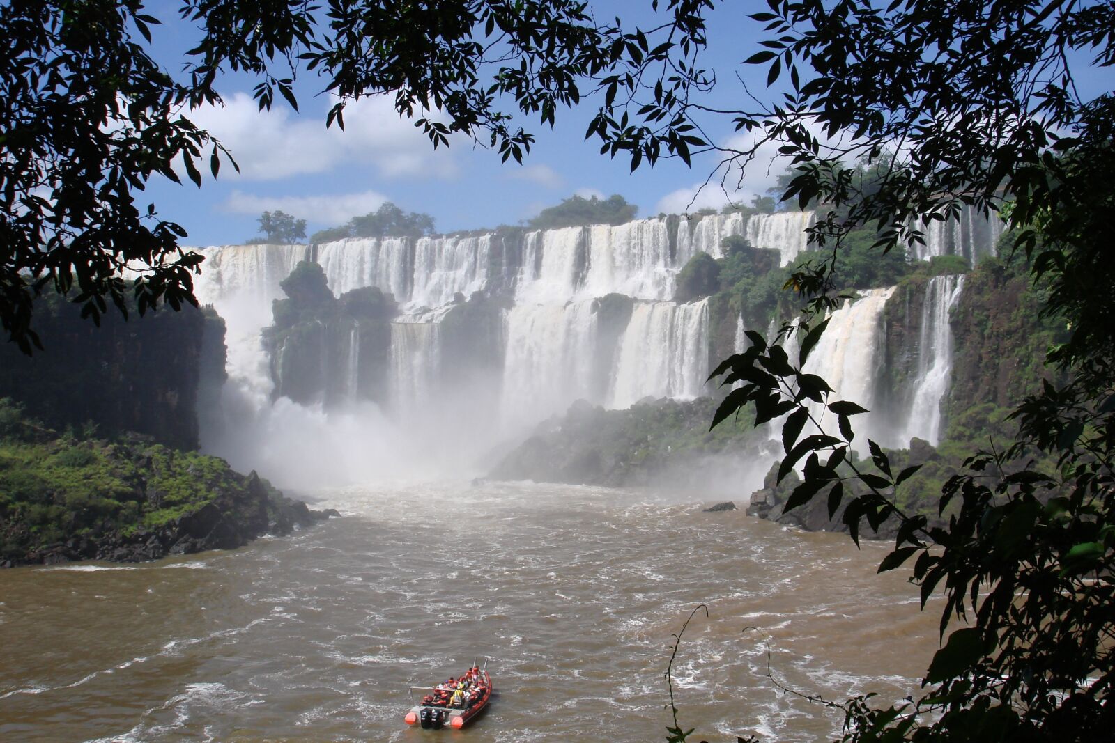 Sony DSC-W100 sample photo. Iguassu, brazil, waterfall photography