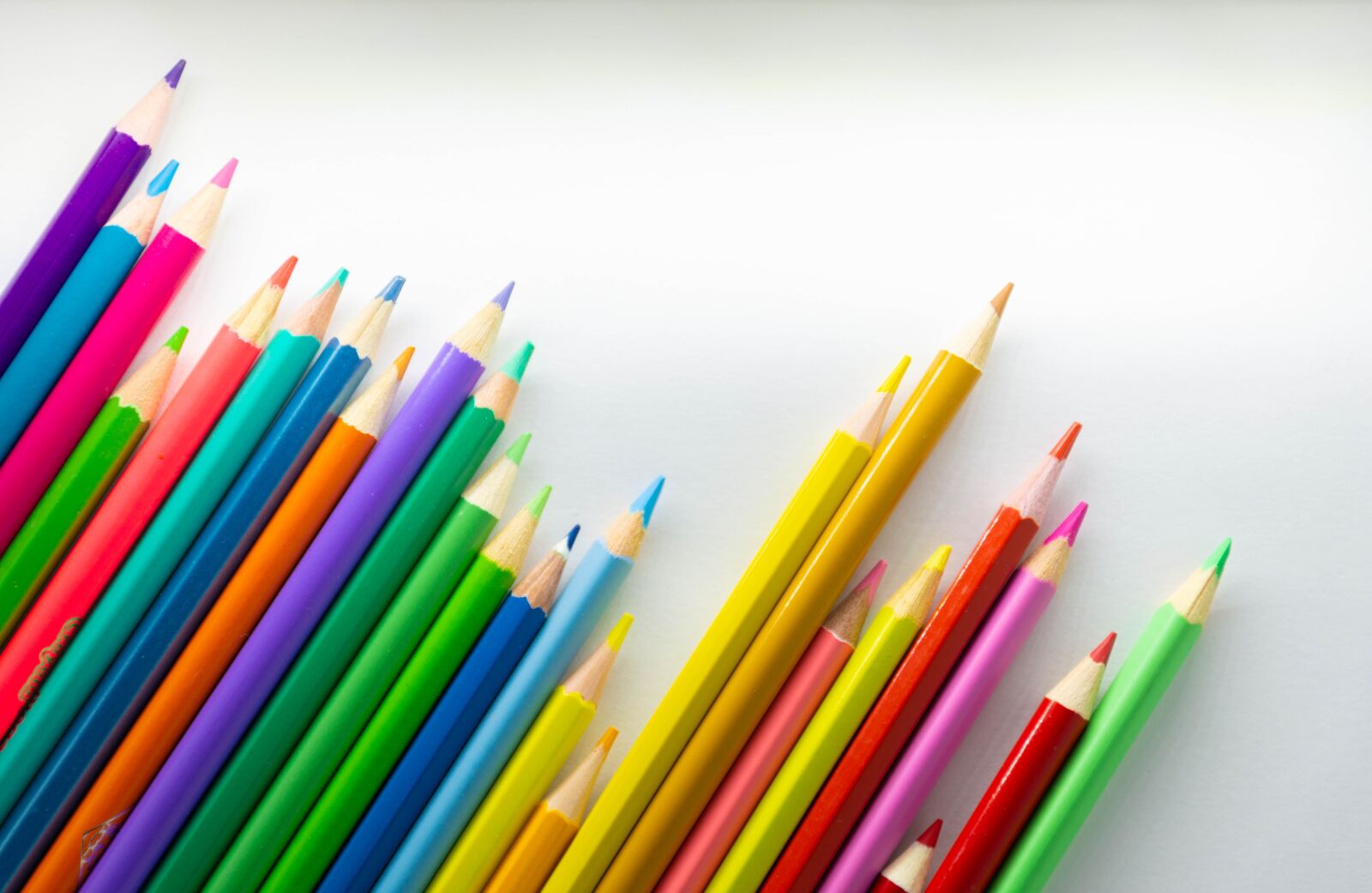 Nikon D7200 sample photo. Colored pencils, colorful, full photography