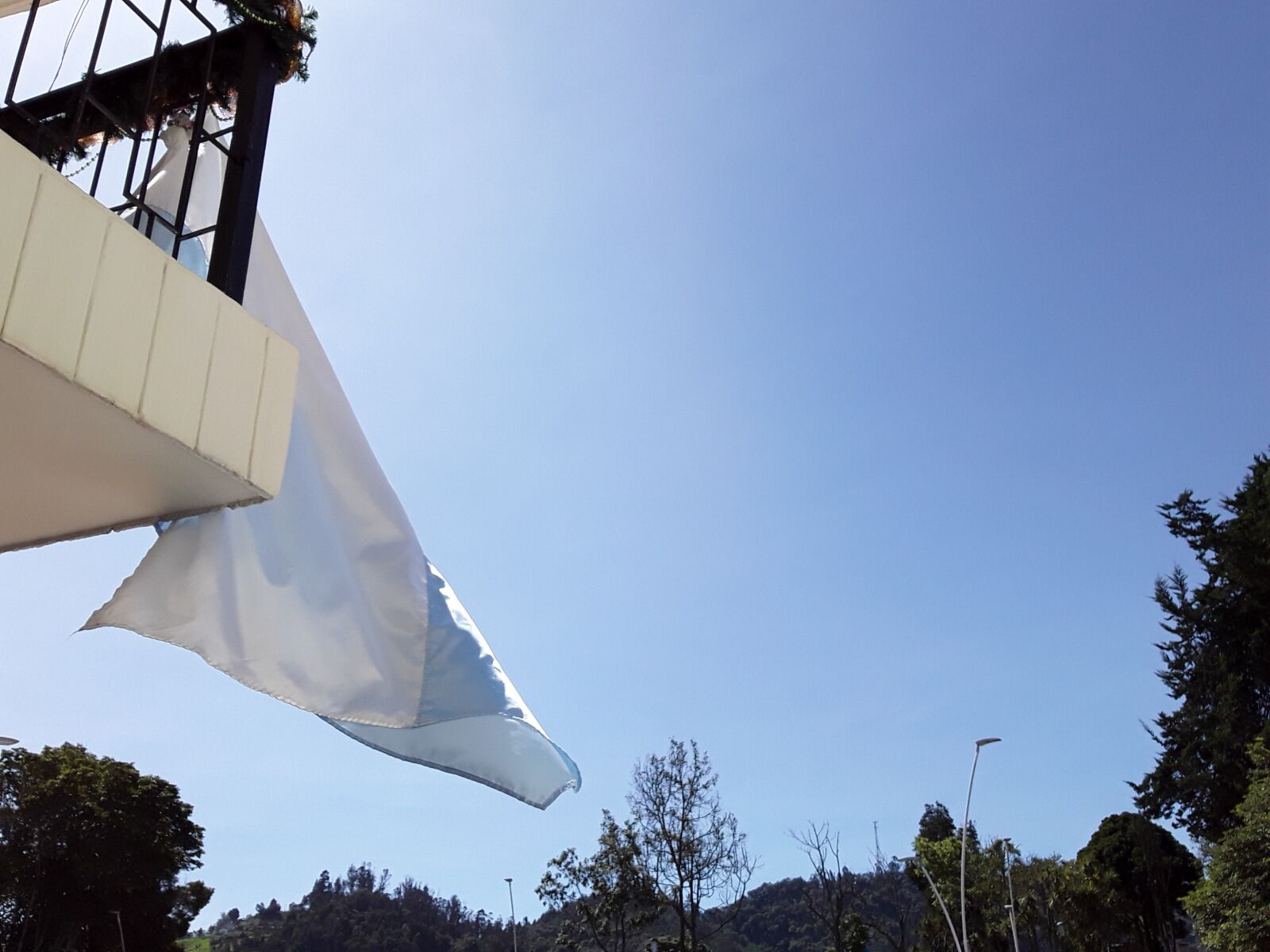 Samsung Galaxy J2 Core sample photo. Sky, flag, blue photography