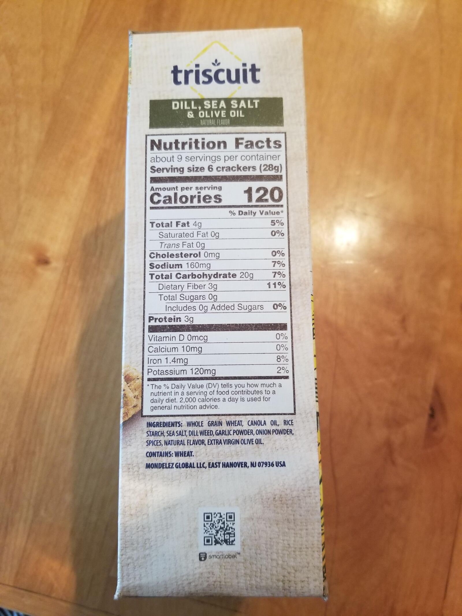 Samsung Galaxy S8 sample photo. Food, label, cracker photography