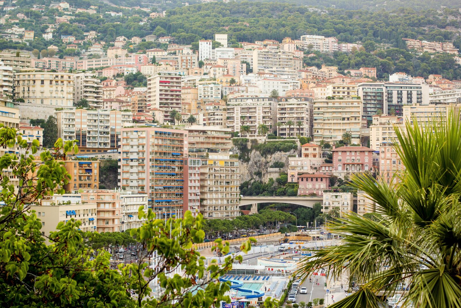 Canon EF 50mm F1.4 USM sample photo. Monaco, city, bay photography