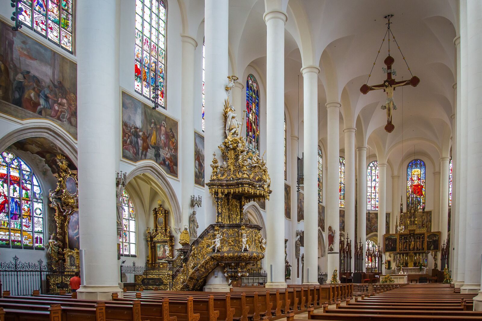 Canon EF 24-105mm F4L IS USM sample photo. Straubing, st jacob, basilica photography