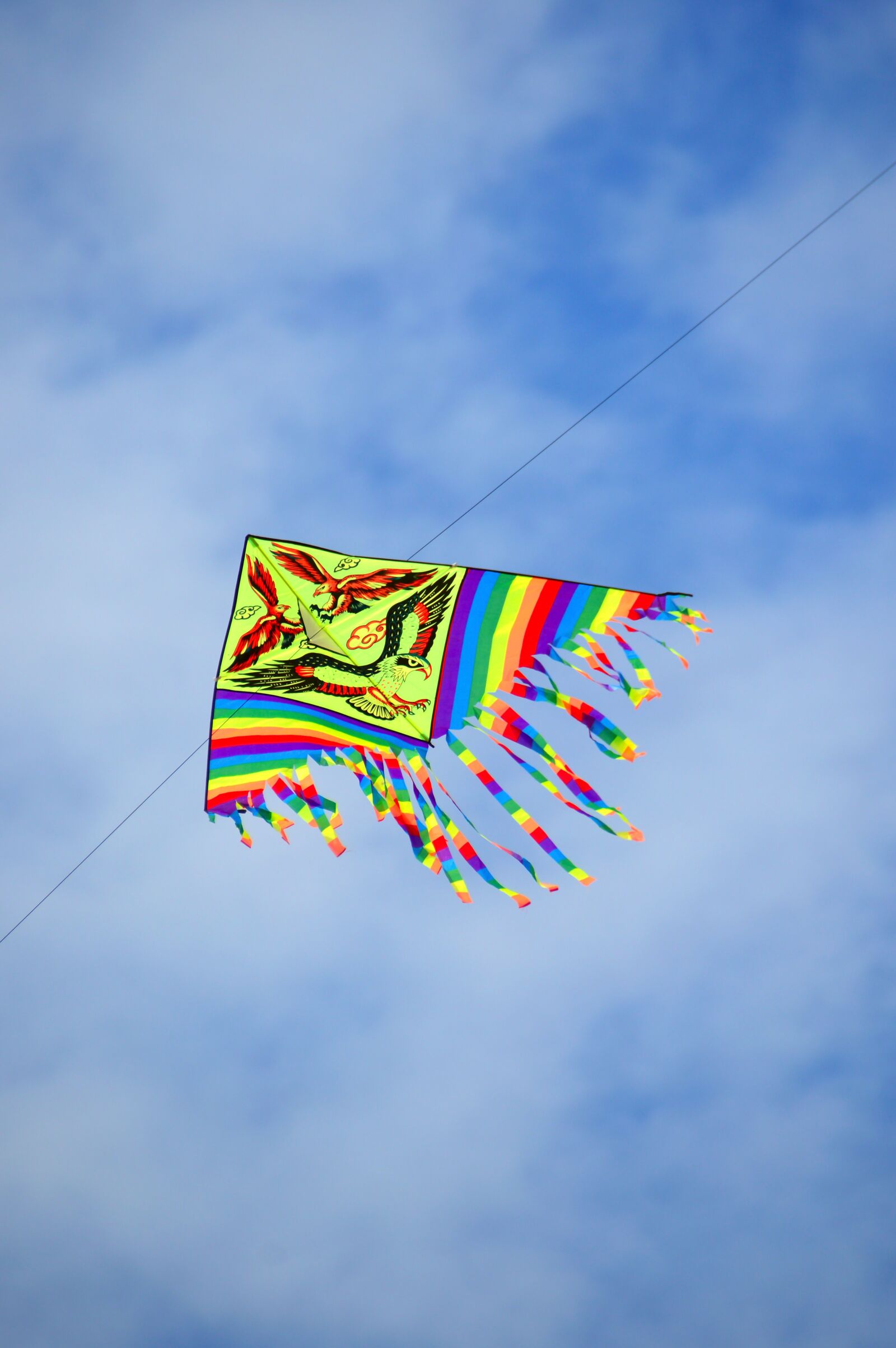 Nikon D3200 sample photo. Paper dragon, dragon, colorful photography