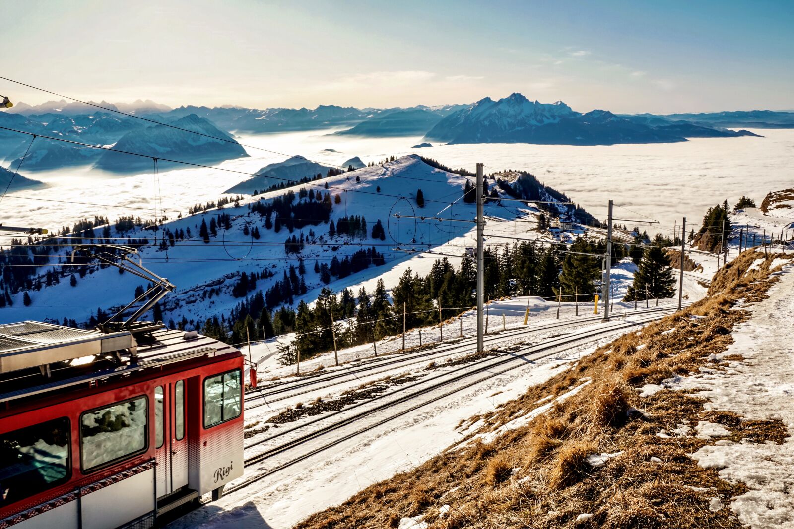 Sony DT 18-135mm F3.5-5.6 SAM sample photo. Panorama, mountains, winter photography