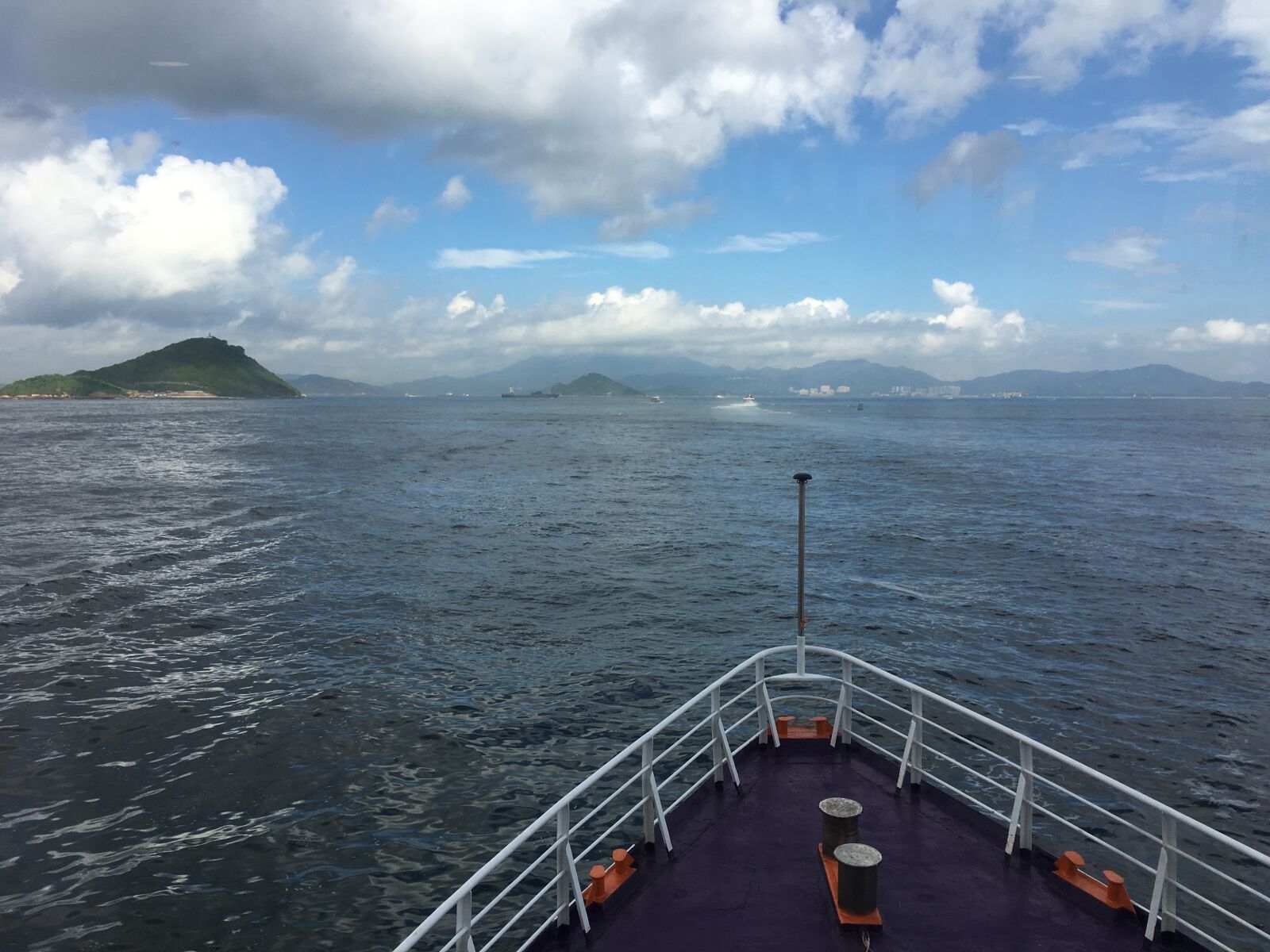 Apple iPhone 6s sample photo. Boat, hong kong, nature photography