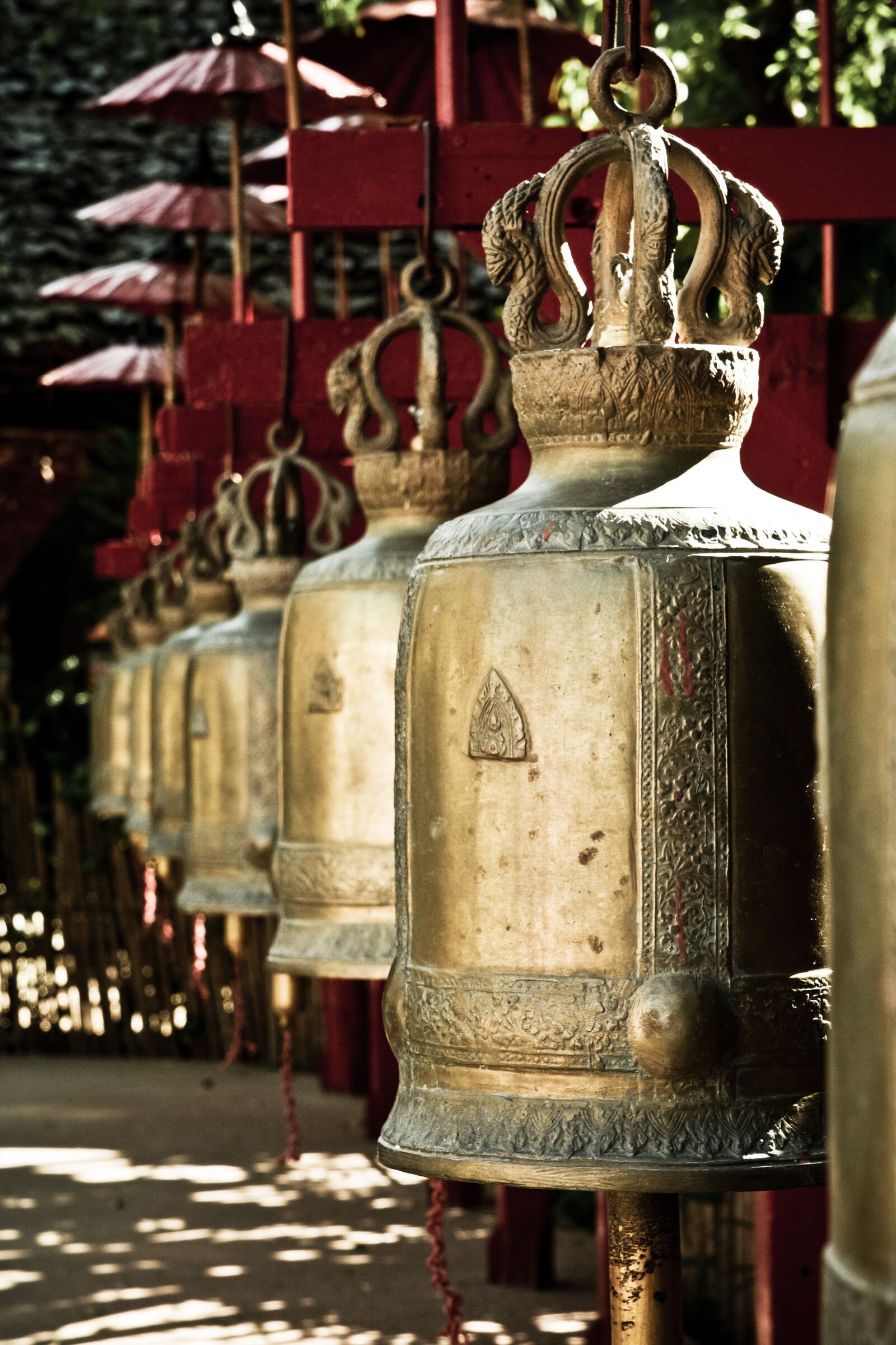 Canon EOS 7D sample photo. Bell, temple, gold photography